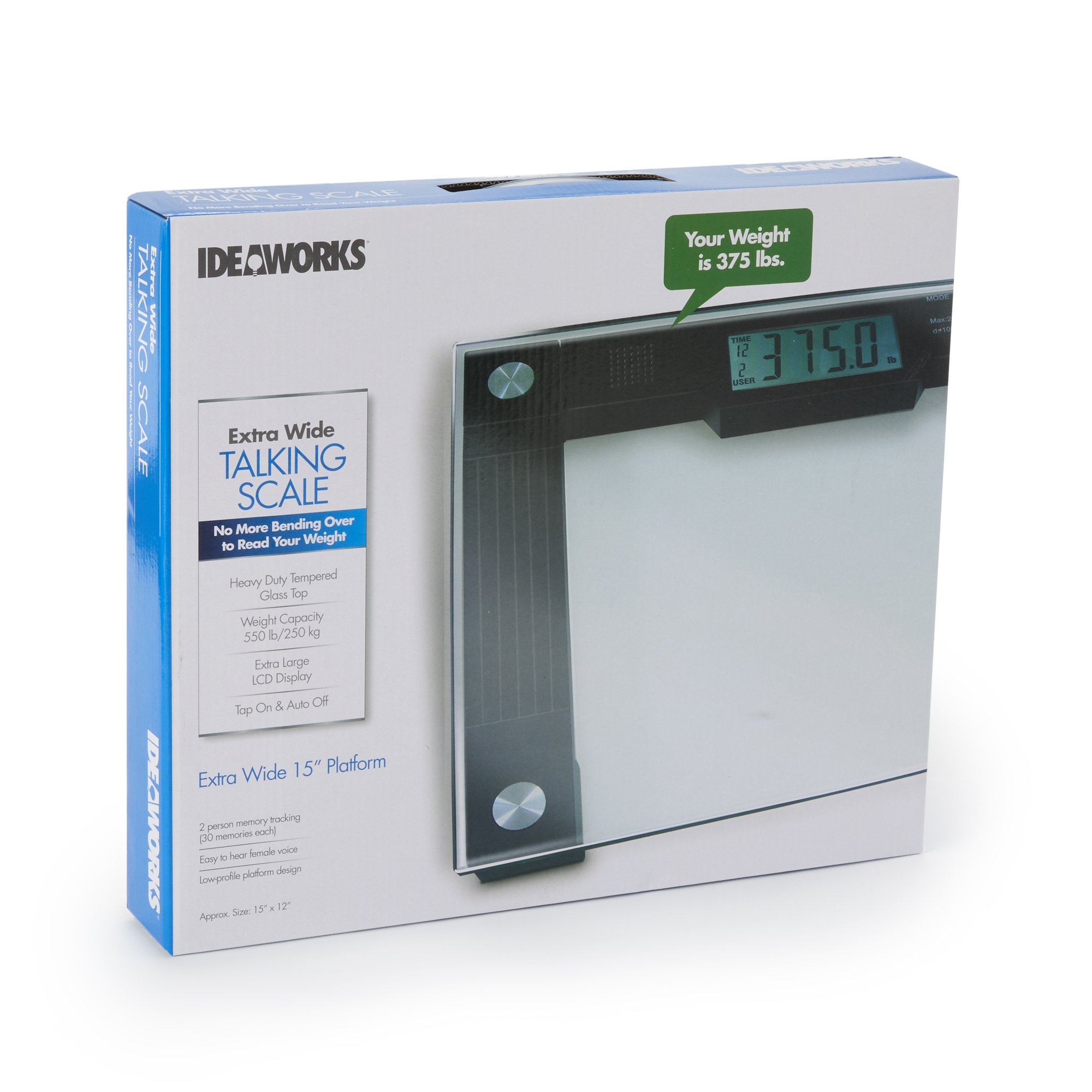Jobar International - JB5824 Ideaworks® Extra Wide Talking Scale