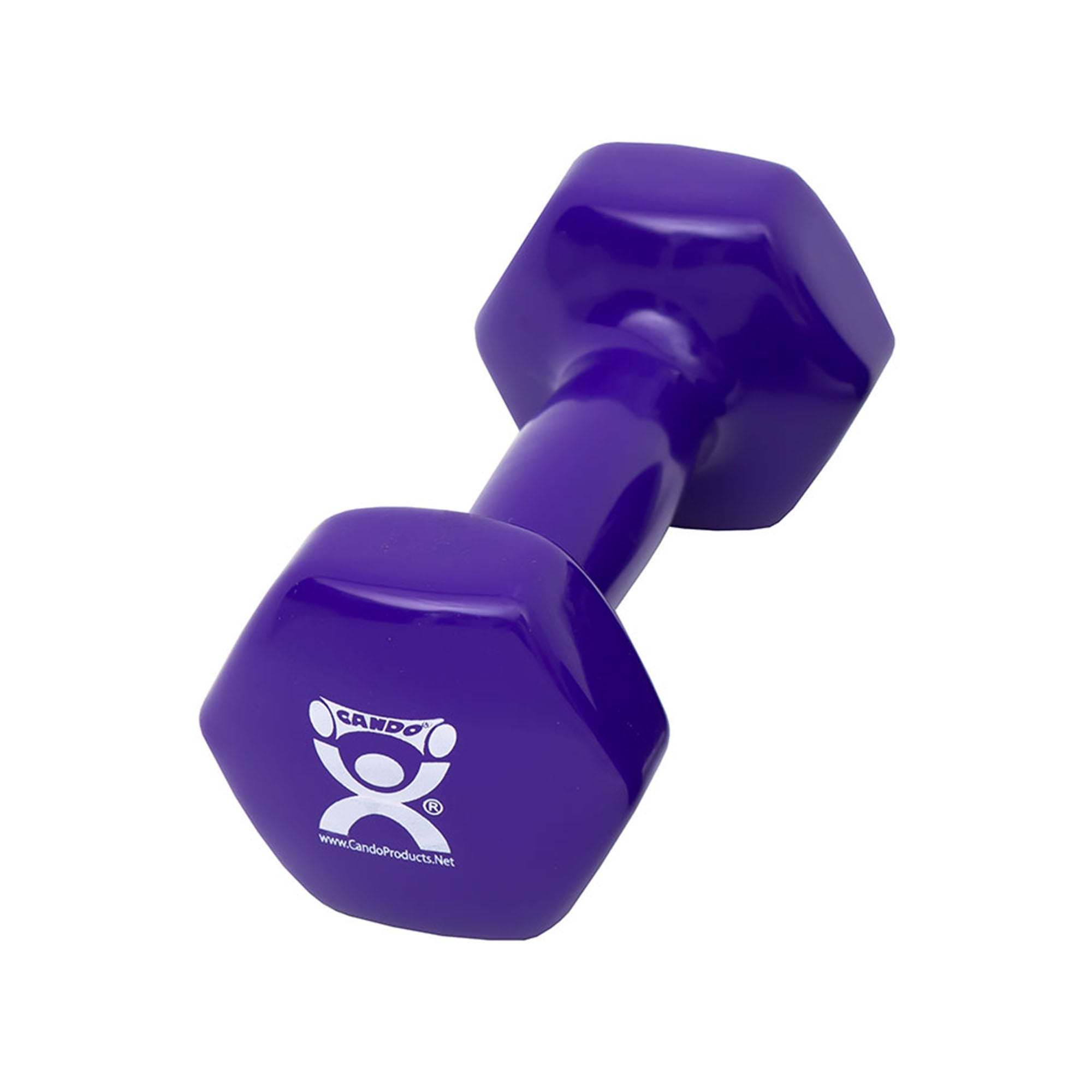 Fabrication Enterprises - 10-0556 Dumbbell Hexagon Heads CanDo® 7 lbs.