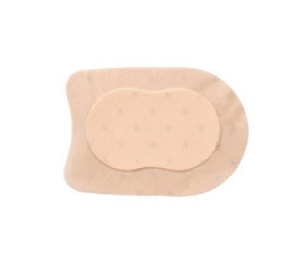 ConvaTec - 420647 Silver Foam Dressing Aquacel® Ag Heel Sterile