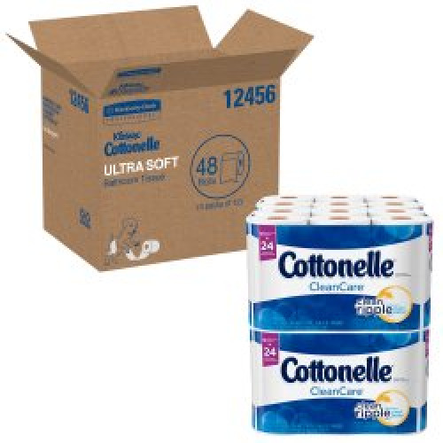 Kleenex Cottonelle Clean Care Toilet Tissue 12456 by Kimberly Clark