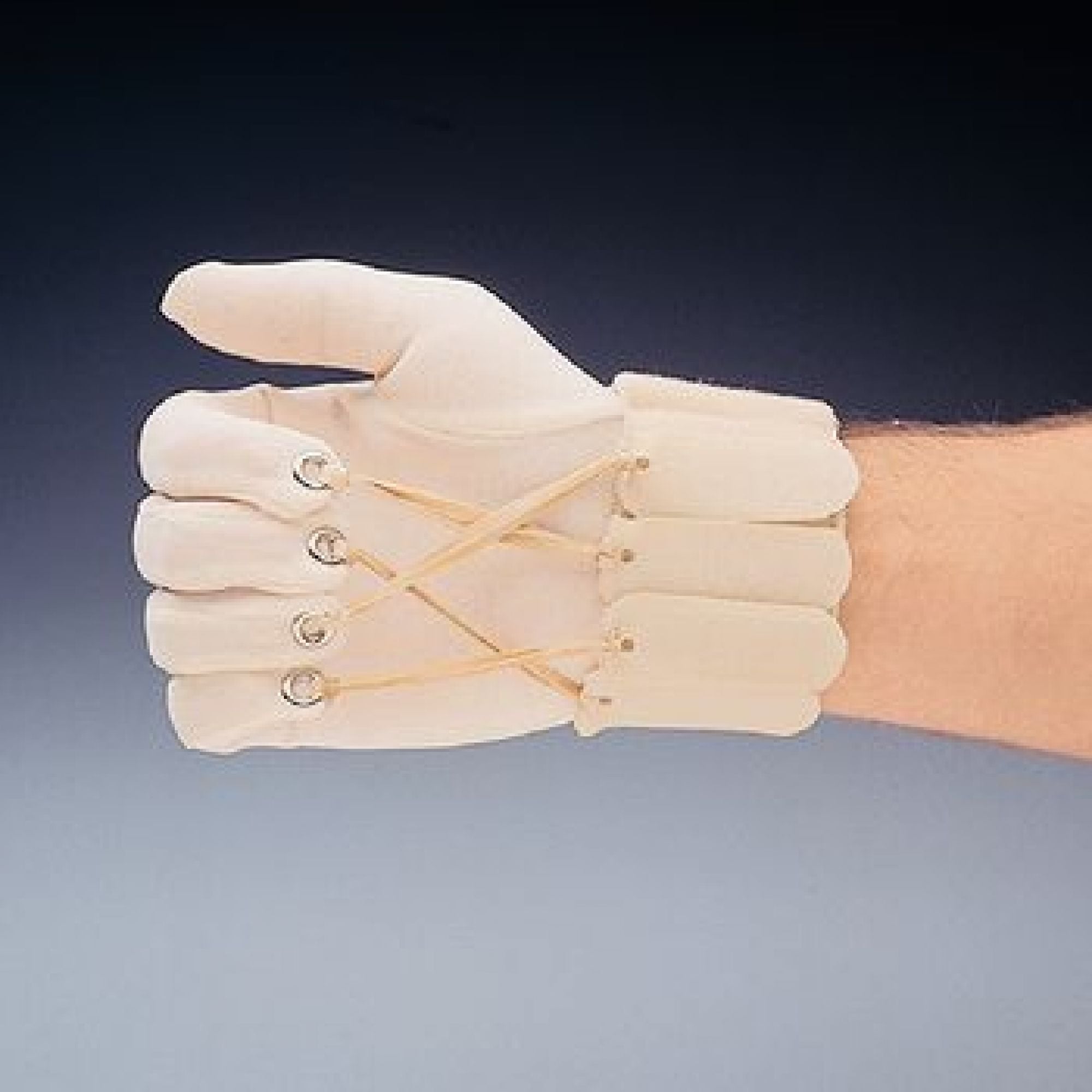 Performance Health - 081029057 Traction Exercise Glove Rolyan Deluxe Large / X-Large Tan