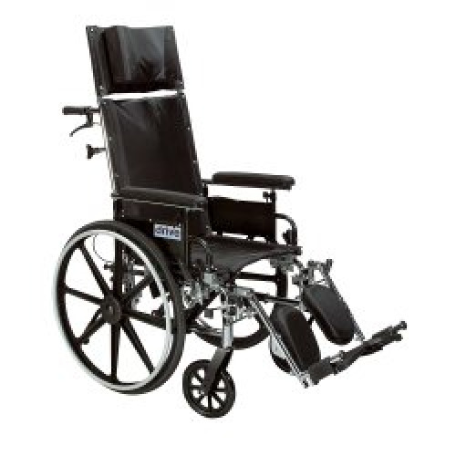 Drive DeVilbiss Healthcare PLA420RBDDA - drive™ Viper Plus Lightweight Wheelchair, 20-Inch Seat Width - 1/Each