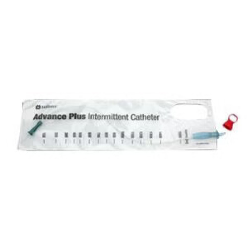 Hollister - 96184 Intermittent Closed System Catheter Tray Advance Plus™ Straight Tip 18 Fr. Without Balloon PVC