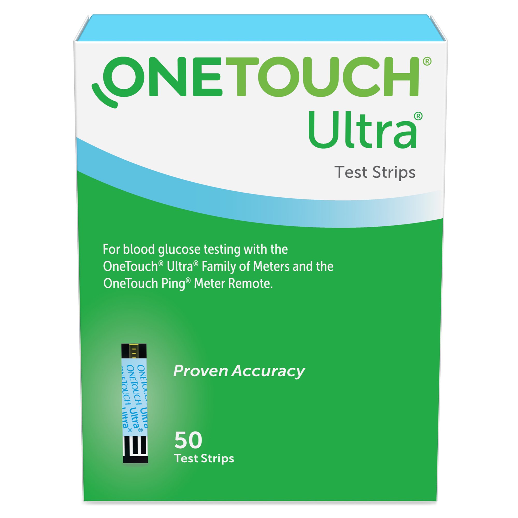 LifeScan - 022896 OneTouch® Ultra® Blue Blood Glucose Test Strip