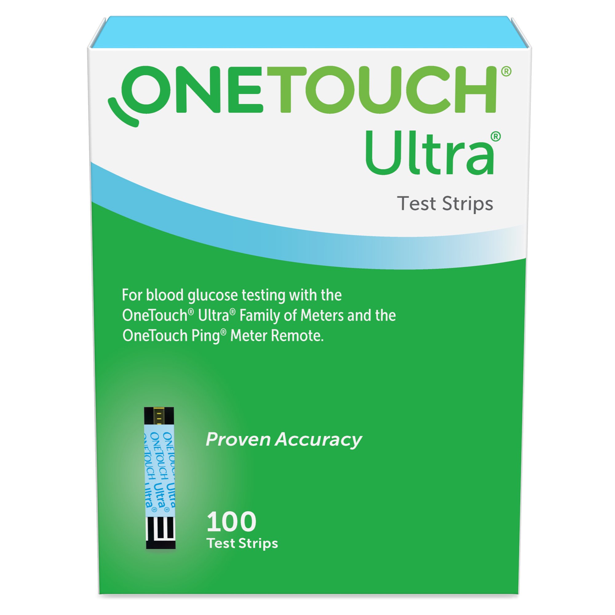 LifeScan - 02289504 OneTouch® Ultra® Blue Blood Glucose Test Strip
