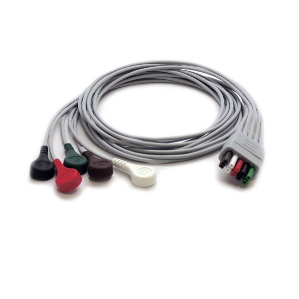 Mindray USA - 0012-00-1503-02 Lead Wire With Snap Transmitter, 24 Inch