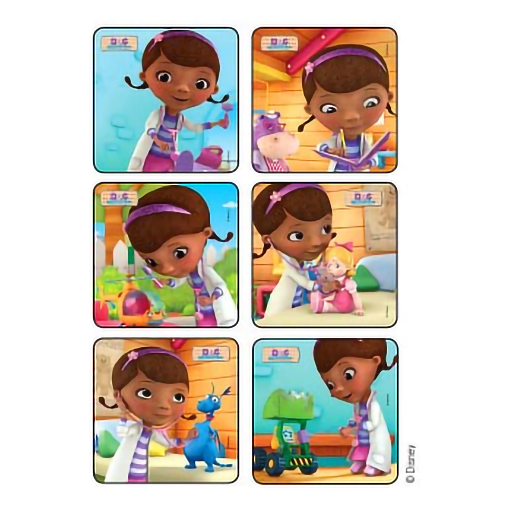 Medibadge - 1500P Medibadge® KLS™ Disney® Doc McStuffins Stickers
