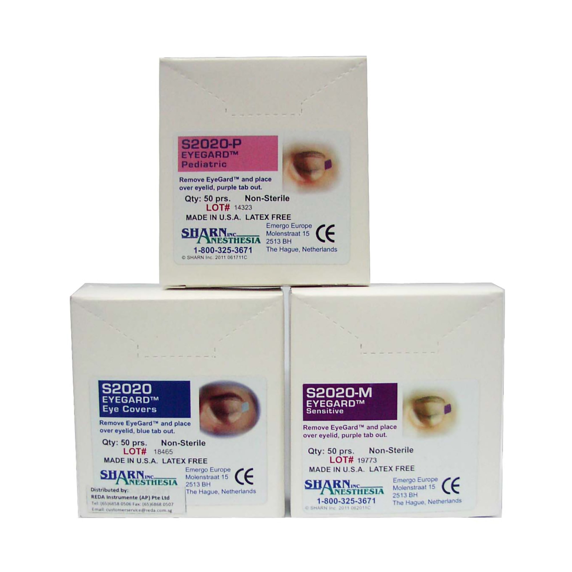 Sharn S2020-M - EyeGard® Sensitive Eye Shield - 50/Box