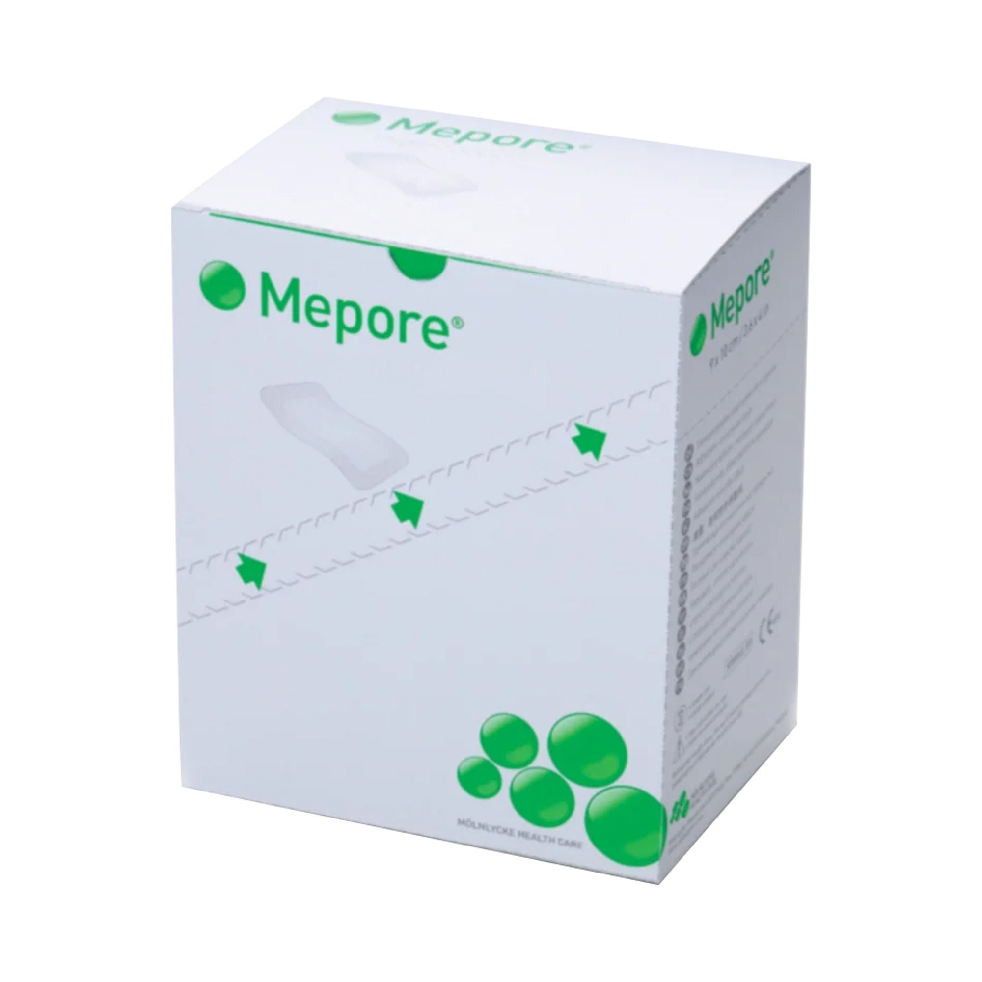 Molnlycke - 671300 Composite Dressing Mepore® 3-3/5 X 12 Inch Rectangle Sterile