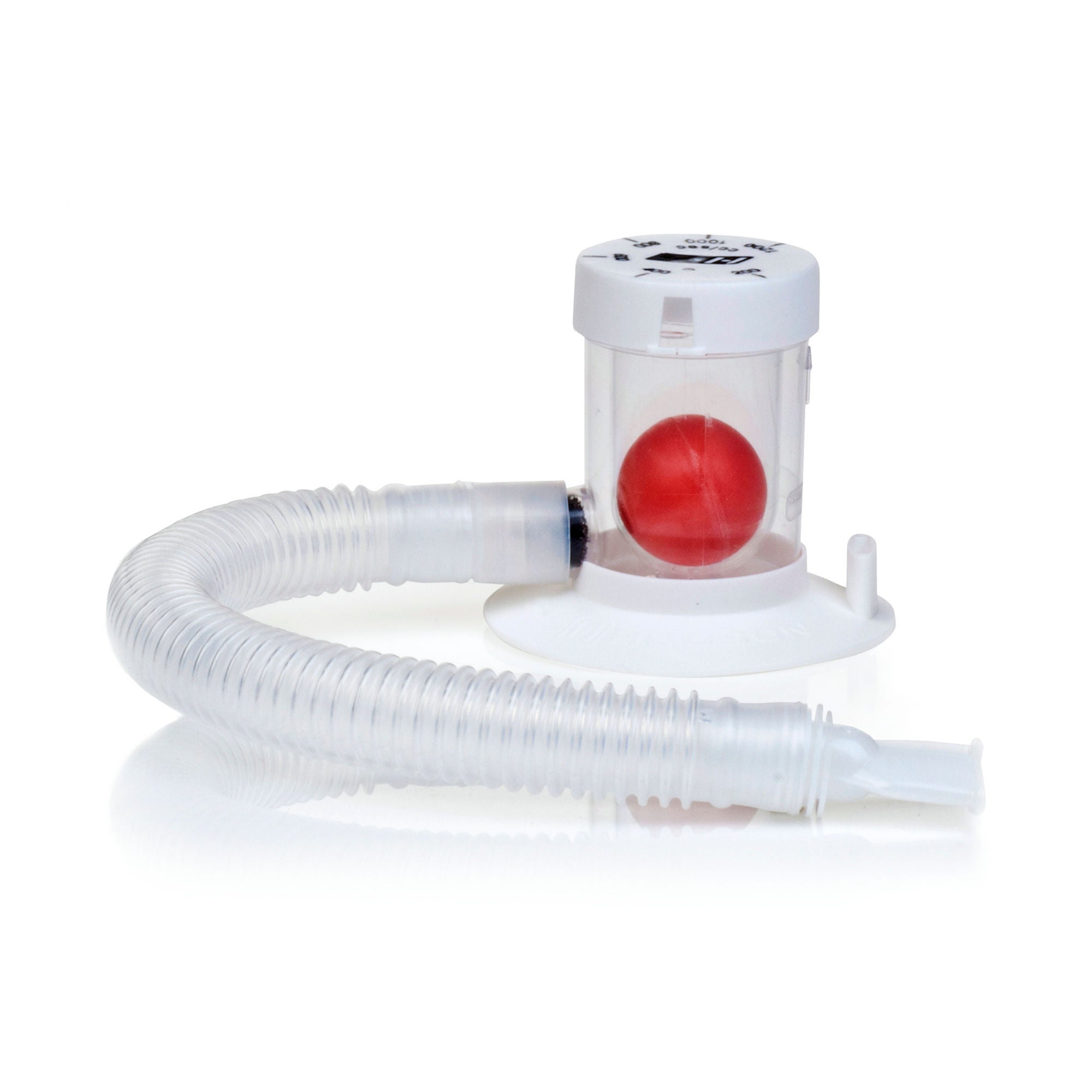 Medline - HUD1750 Single Flow Rate Incentive Spirometer Hudson RCI® Universal 200 to 1200 mL Without One Way Valve