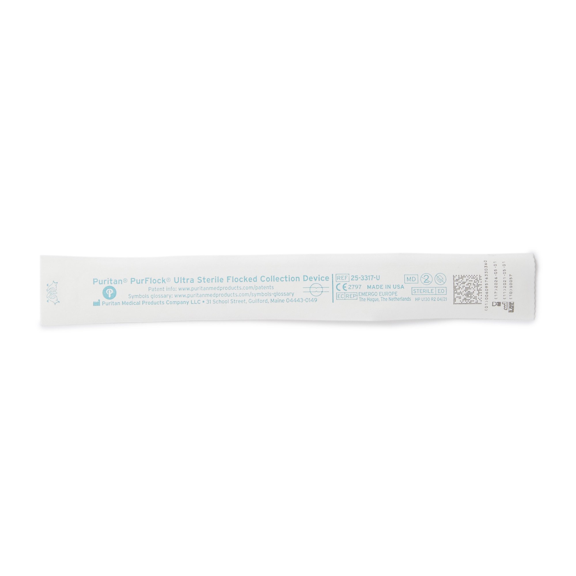 Puritan Medical Products 25-3317-U - PurFlock Ultra® Nasopharyngeal Collection Swab, 6-Inch Length - 50/Box, 500/Case