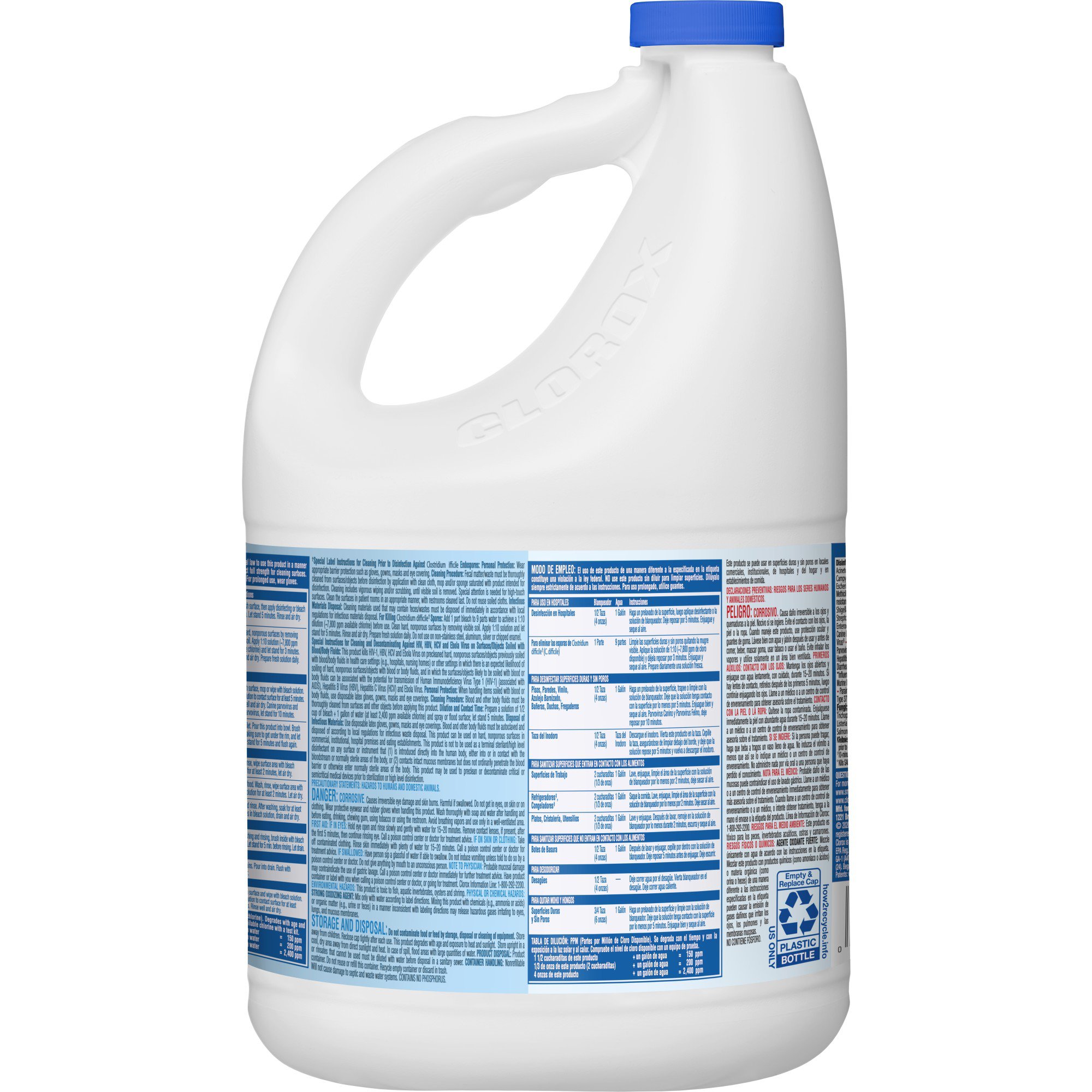 The Clorox Company 30966 - Clorox Pro™ Clorox® Germicidal Bleach, Jug, 1 gal. - 1/Each, 3/Case