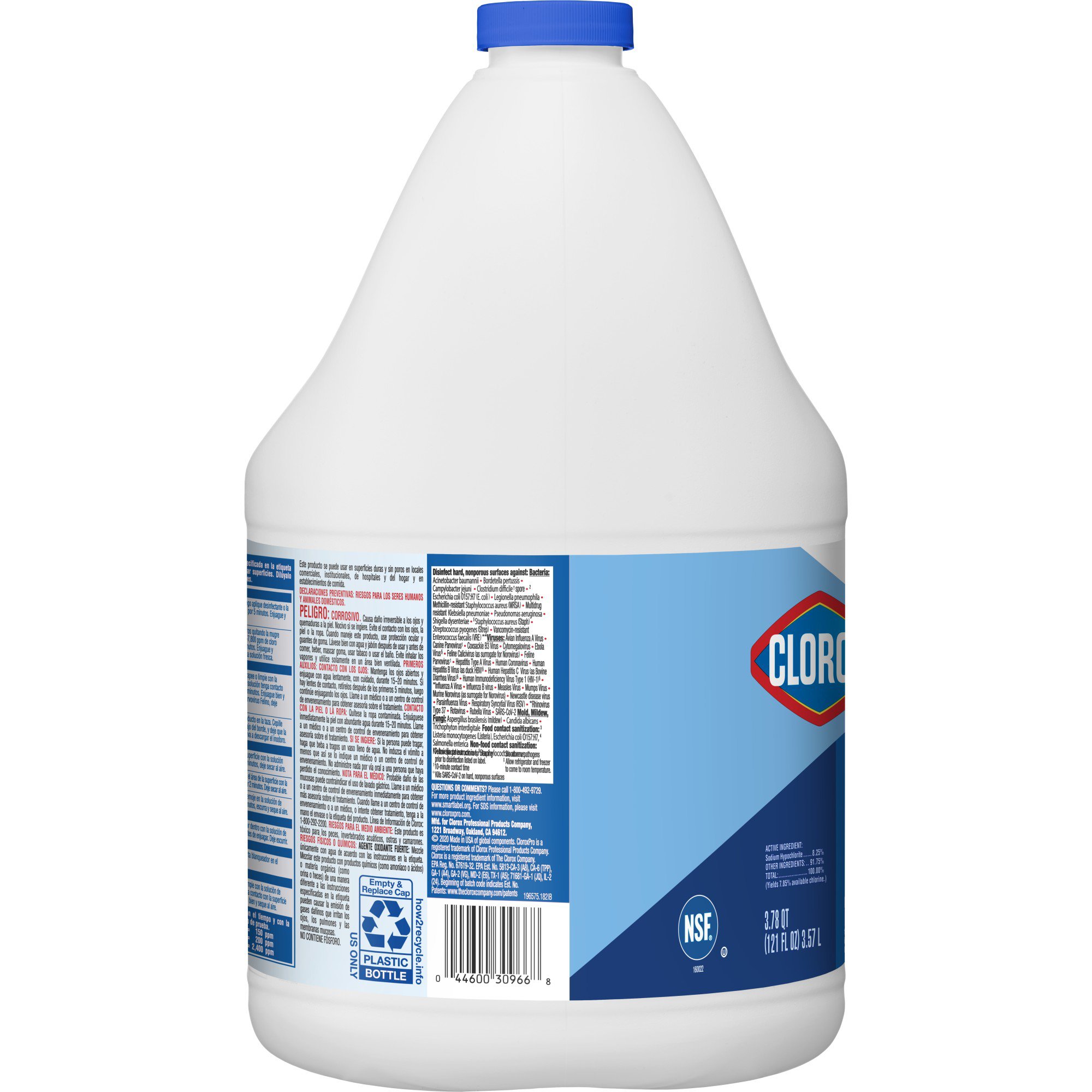 The Clorox Company 30966 - Clorox Pro™ Clorox® Germicidal Bleach, Jug, 1 gal. - 1/Each, 3/Case