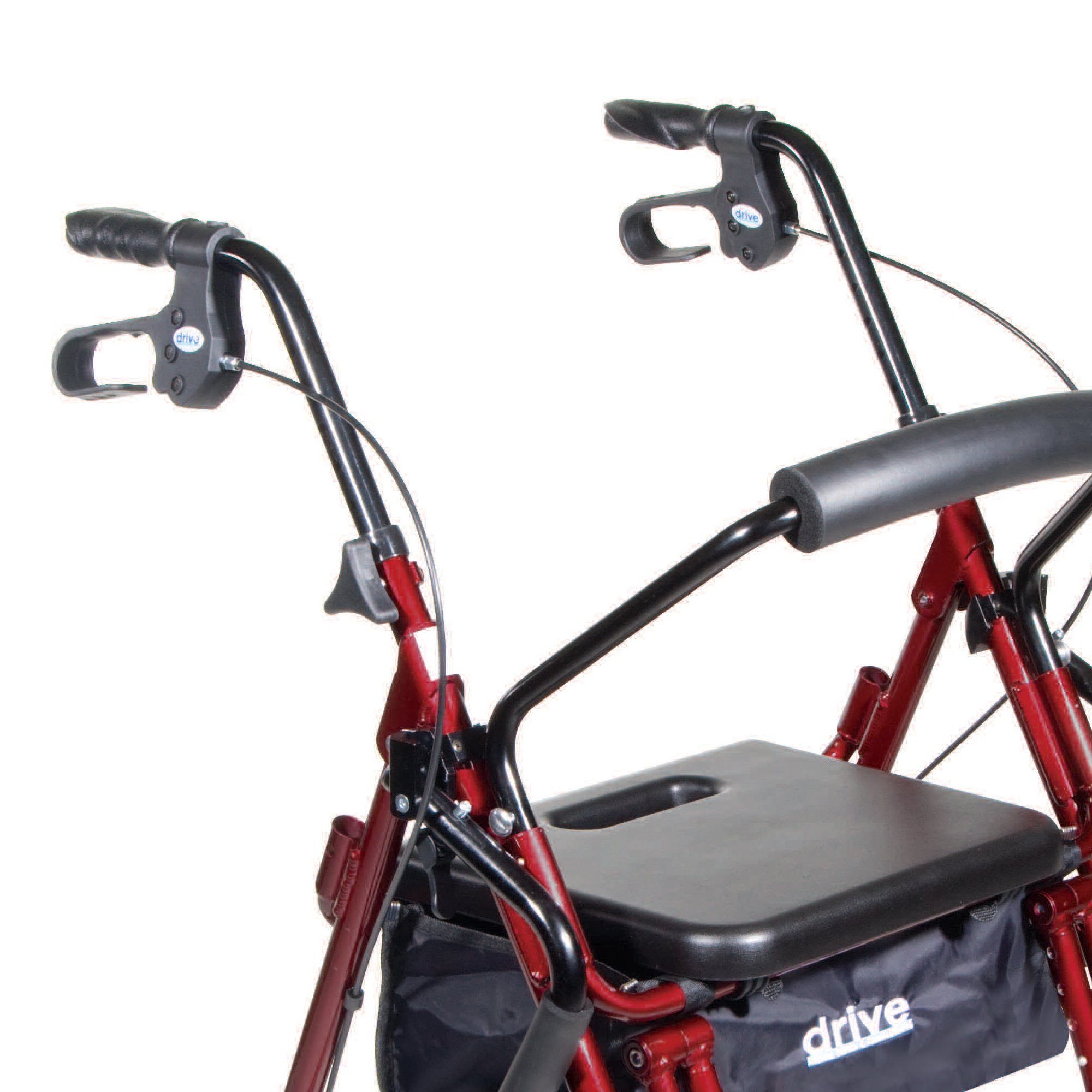 Drive DeVilbiss Healthcare - 795BU drive™ Duet Four-Wheel Rollator