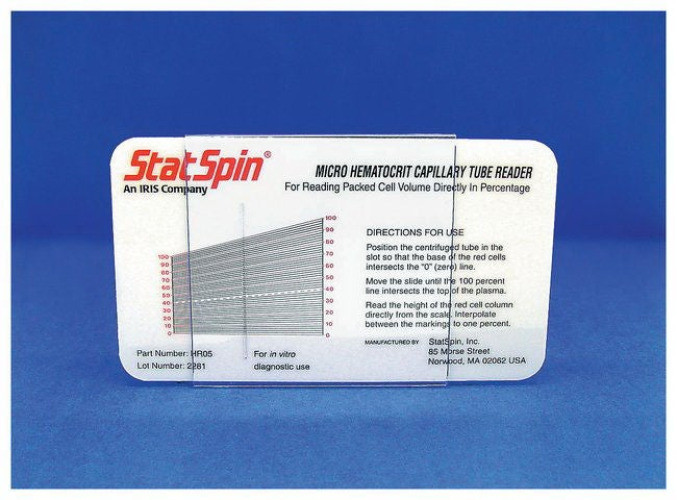 Fisher Anatomical - 22-269-260 StatSpin™ Hematocrit Reader For use 40 mm Microhematocrit Tubes