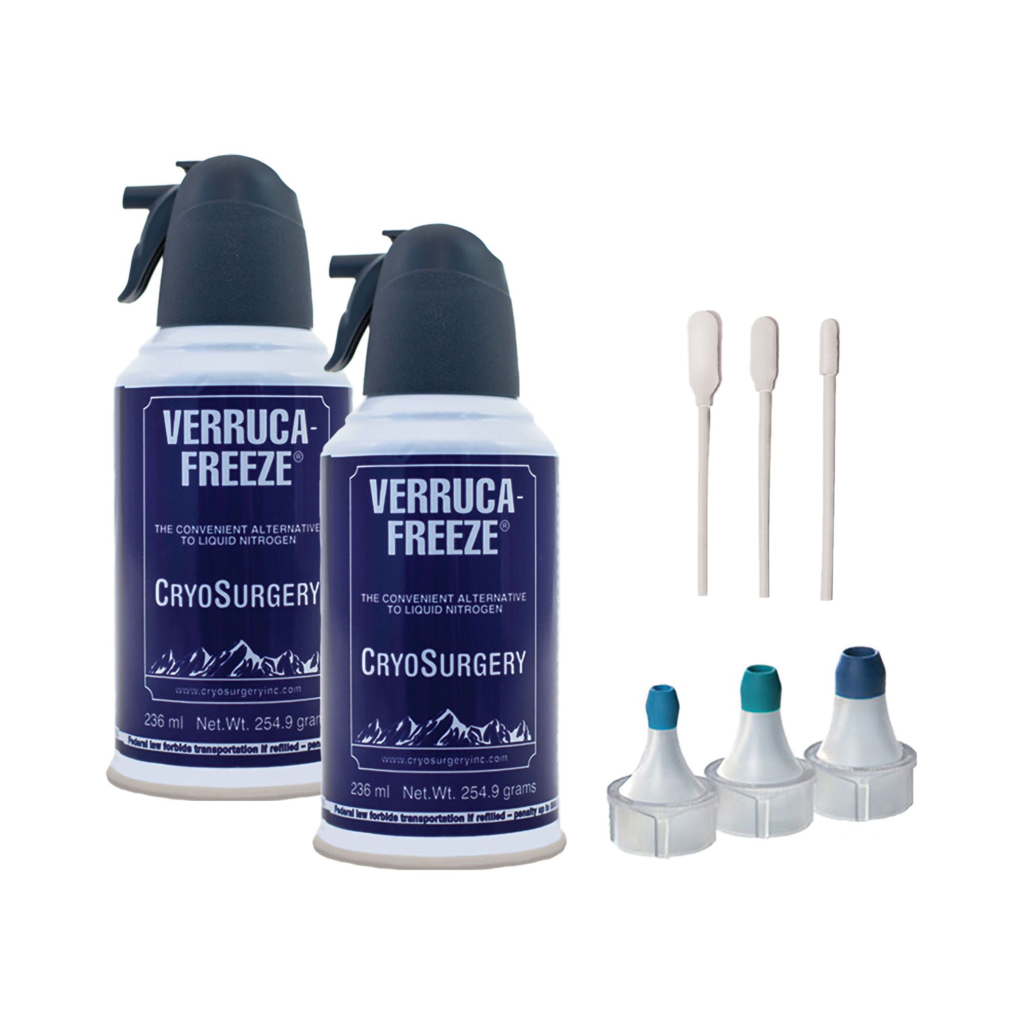 Cryo Surgery Inc - VFL200R Cryosurgical Replacement Canister Verruca-Freeze® 472 mL 21 Lesions