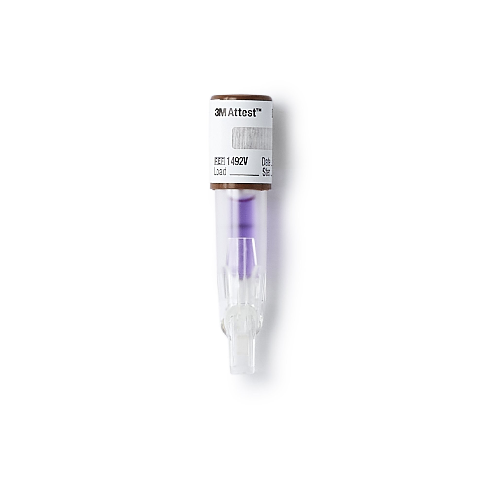 Solventum Corporation 1492V - 3M™ Attest™ Super Rapid Readout Sterilization Biological Indicator Vial - 50/Box, 200/Case