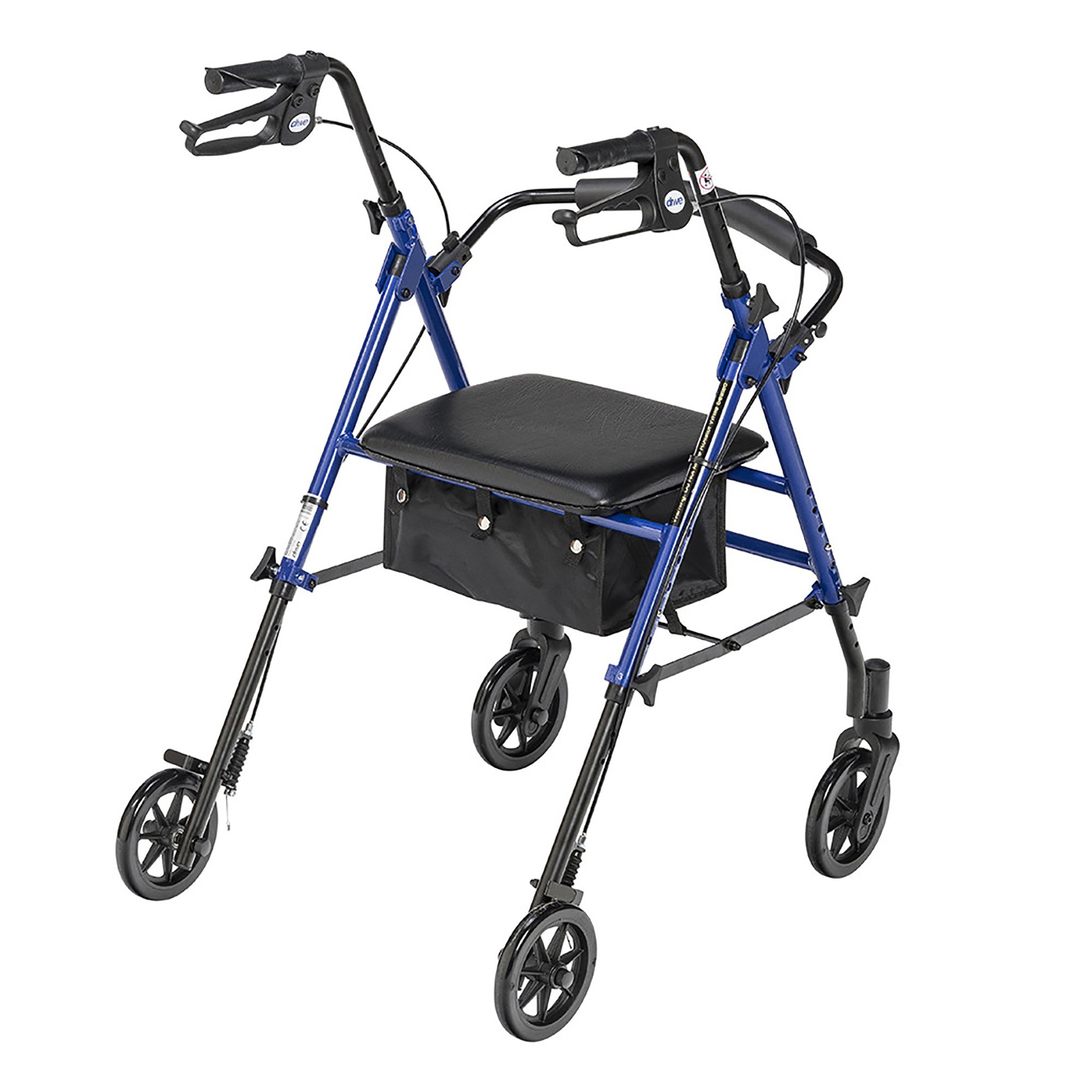 Drive DeVilbiss Healthcare - RTL10261BL drive™ Four Wheel Rollator