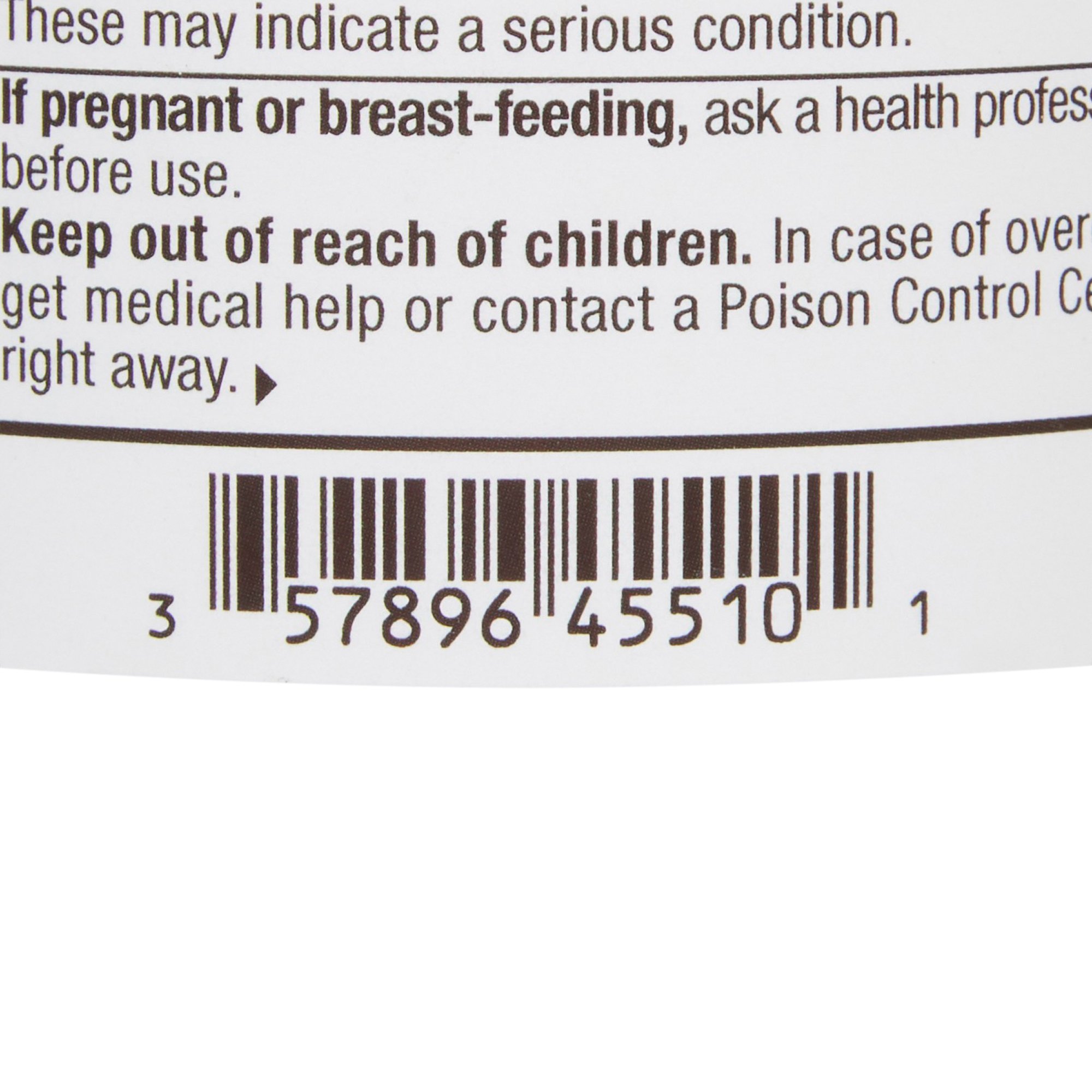 Geri-Care 455-10-HST - Geri-Care® Senna Plus Docusate Sodium / Sennosides Stool Softener - 1/Bottle, 12/Case