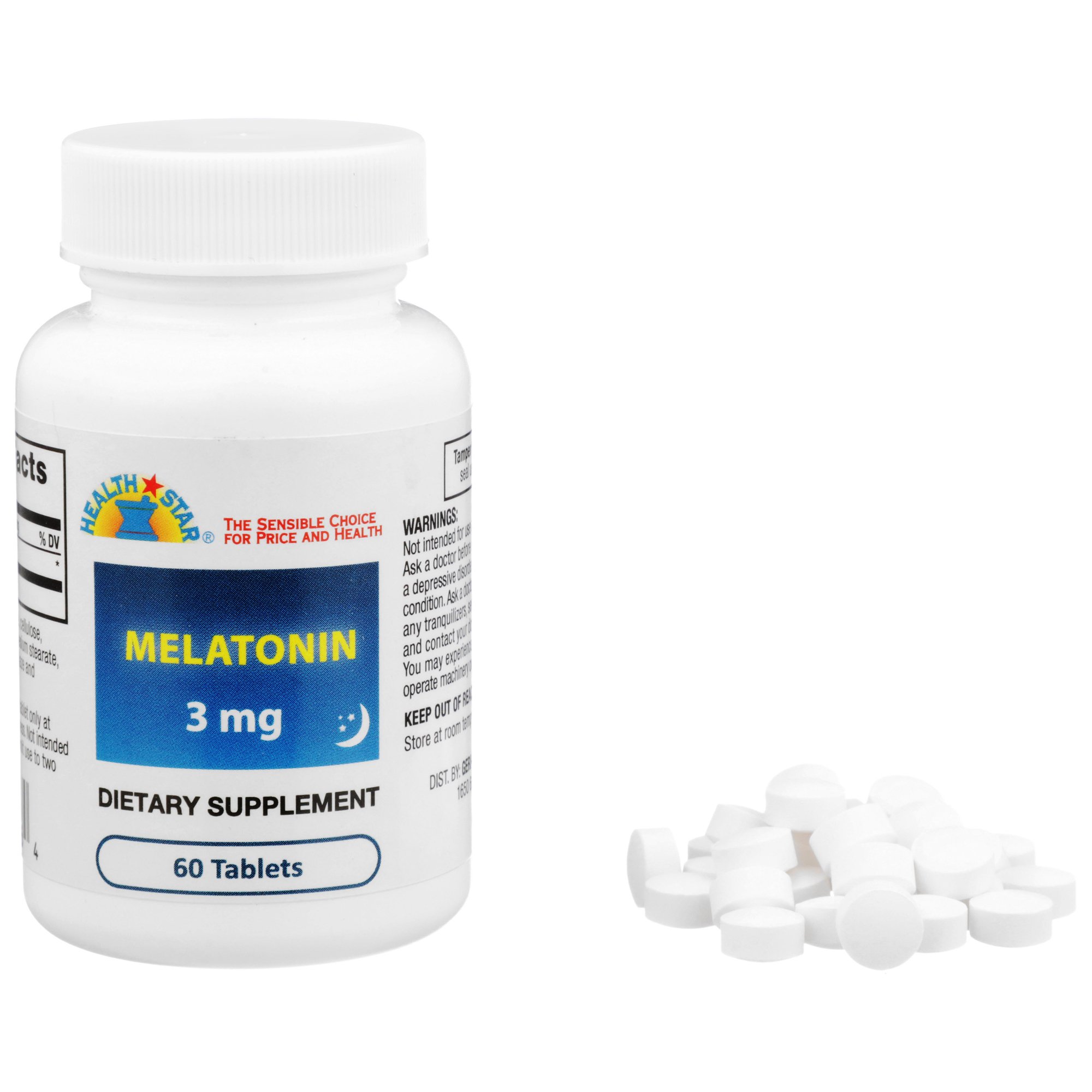 Geri-Care - 864-06-HST Geri-Care® Melatonin Natural Sleep Aid
