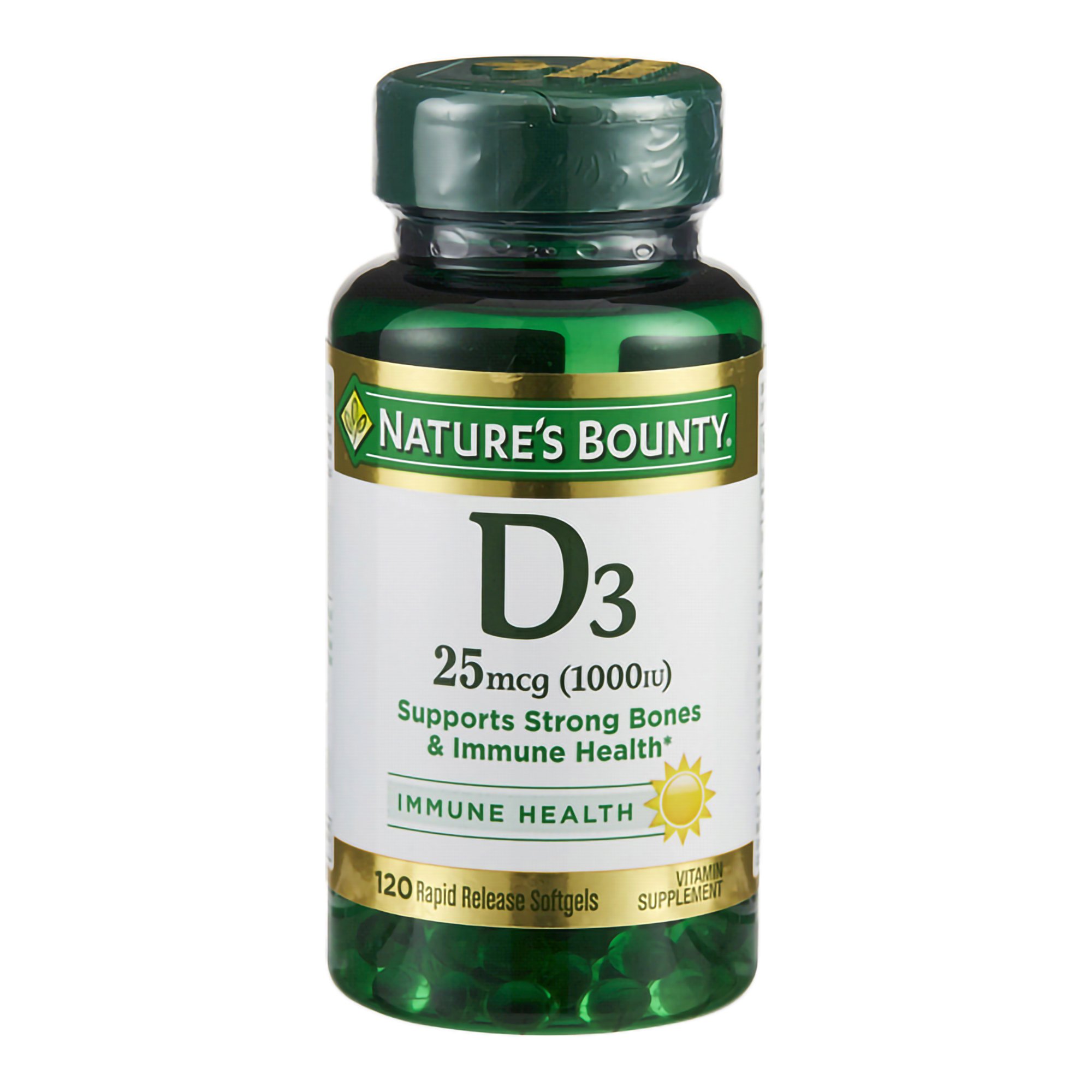 US Nutrition - 07431215605 Nature's Bounty® Vitamin D-3 Supplement