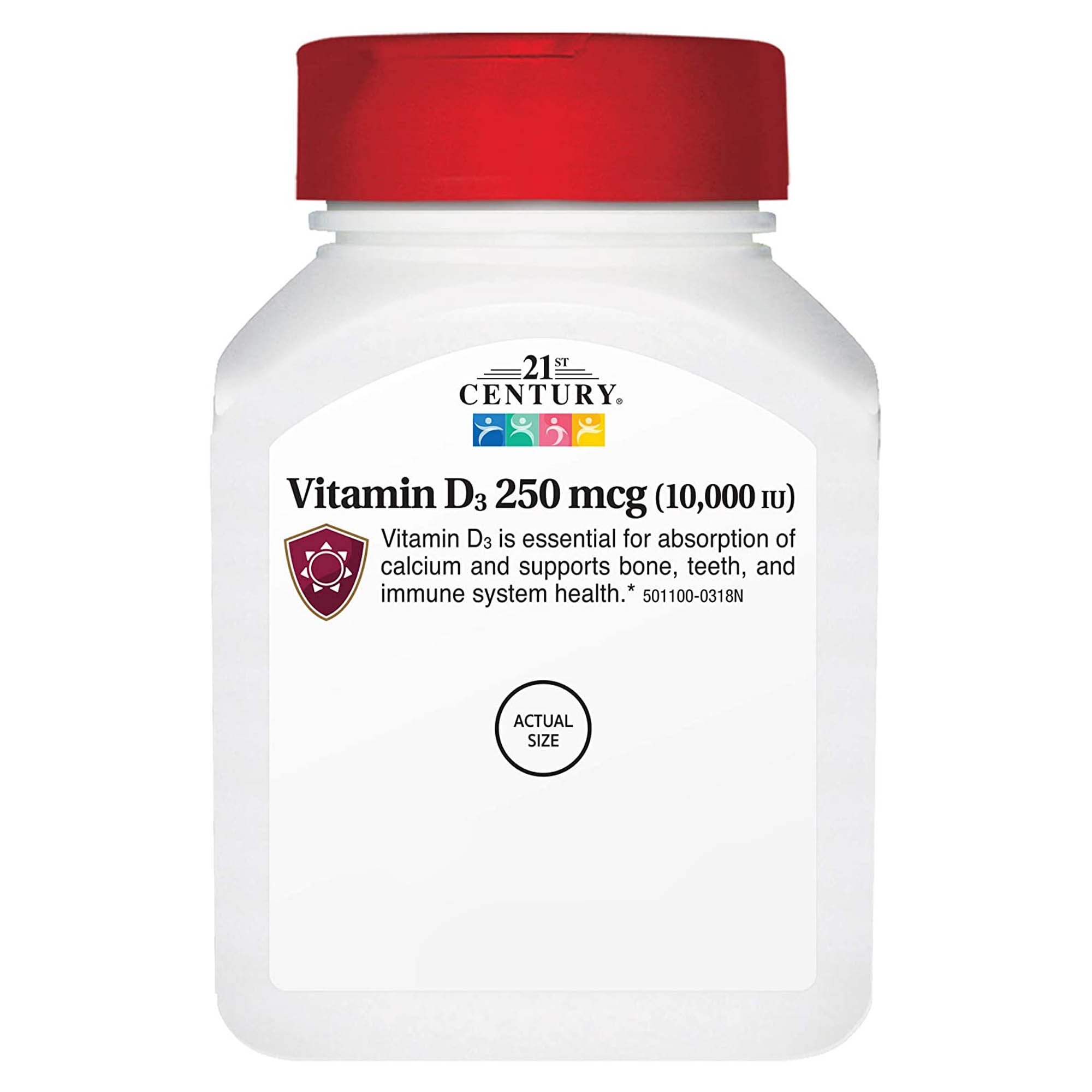 21st Century Nutritional Products - 74098527111 21st Century® Vitamin D-3 Supplement