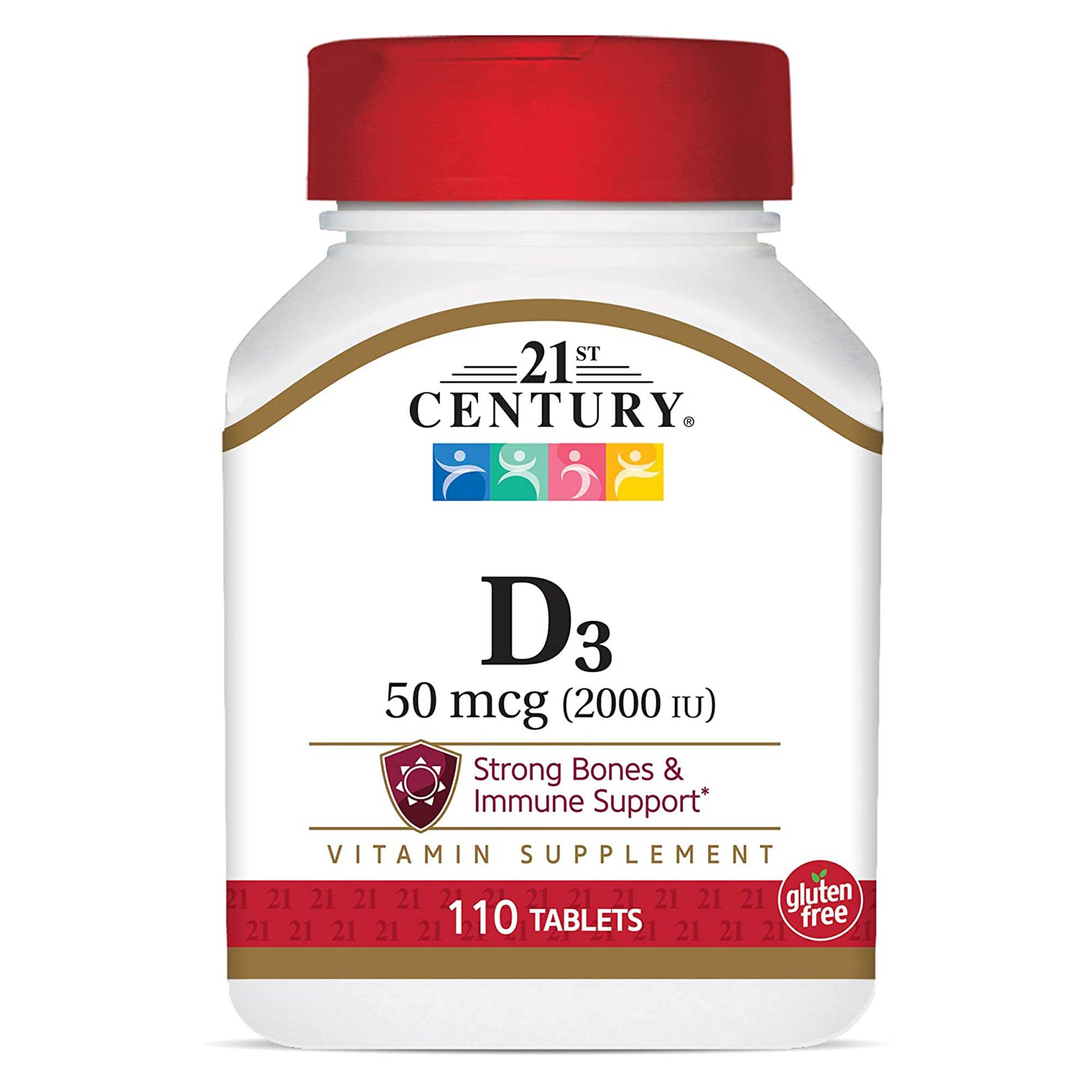 21st Century Nutritional Products - 74098527111 21st Century® Vitamin D-3 Supplement