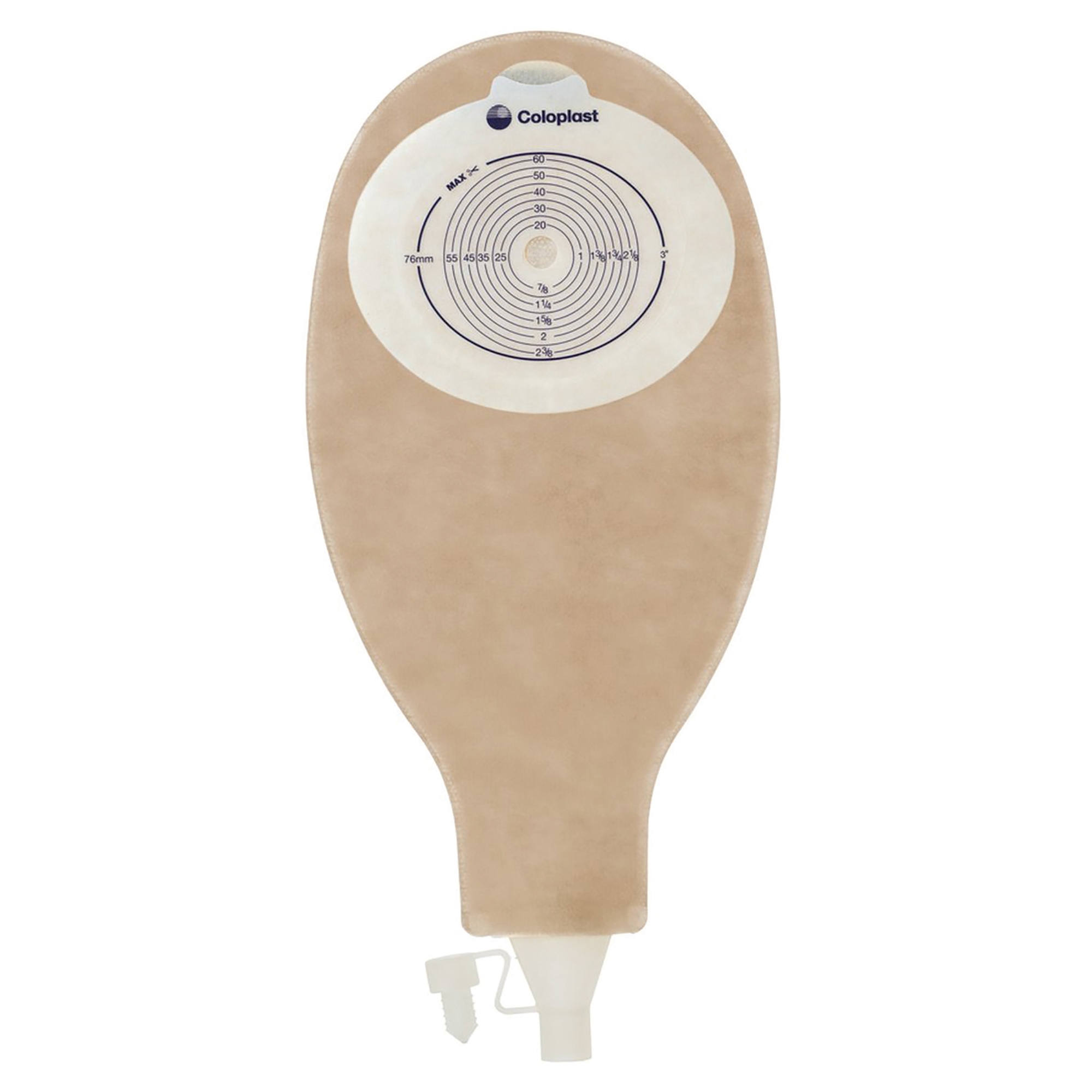 Coloplast - 19001 SenSura® Standard Wear Post-Op 1-Piece Opaque Ostomy Pouch