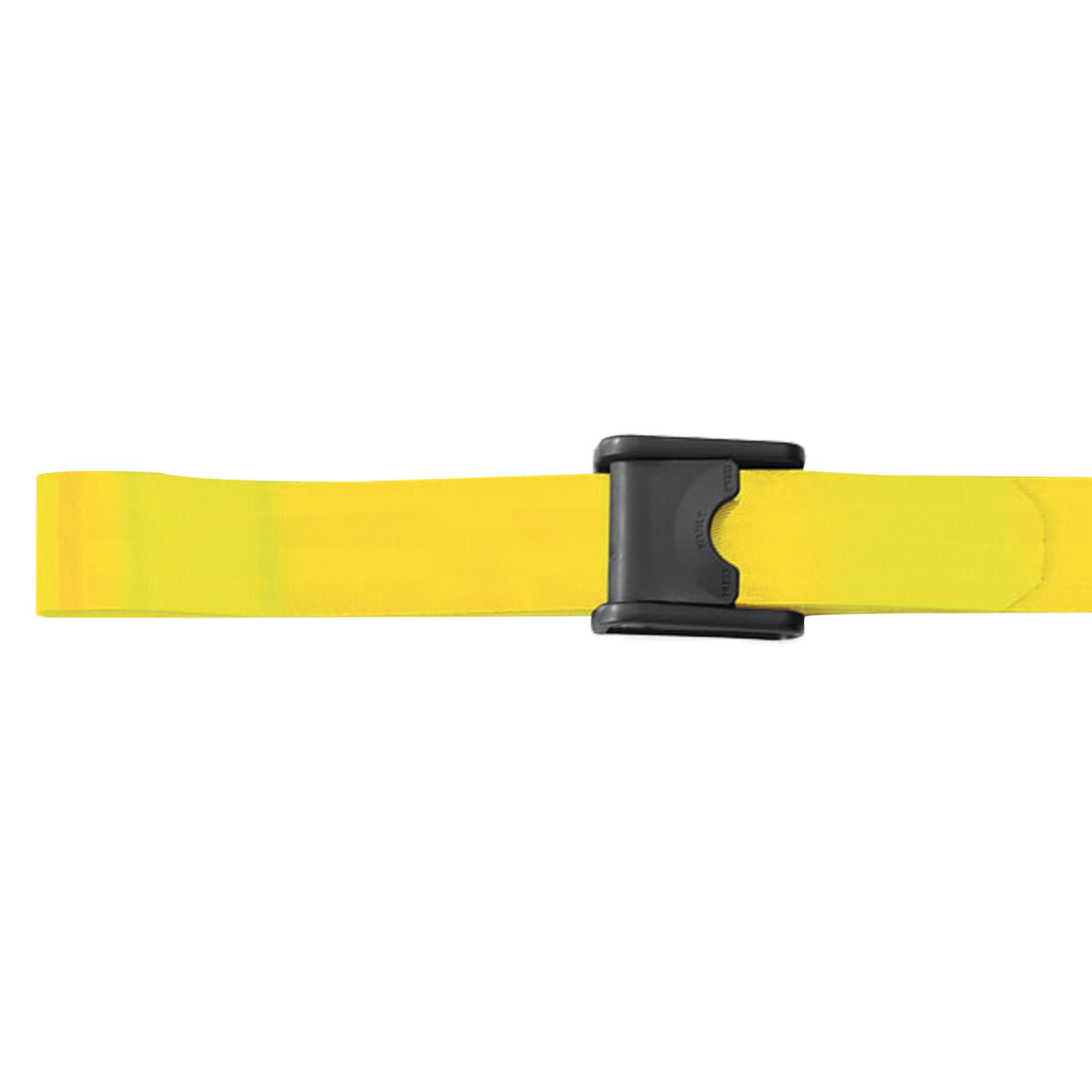 Tidi Products - 6546Y Gait Belt Posey® EZ Clean 60 Inch Length Yellow Polyurethane Coated Webbing
