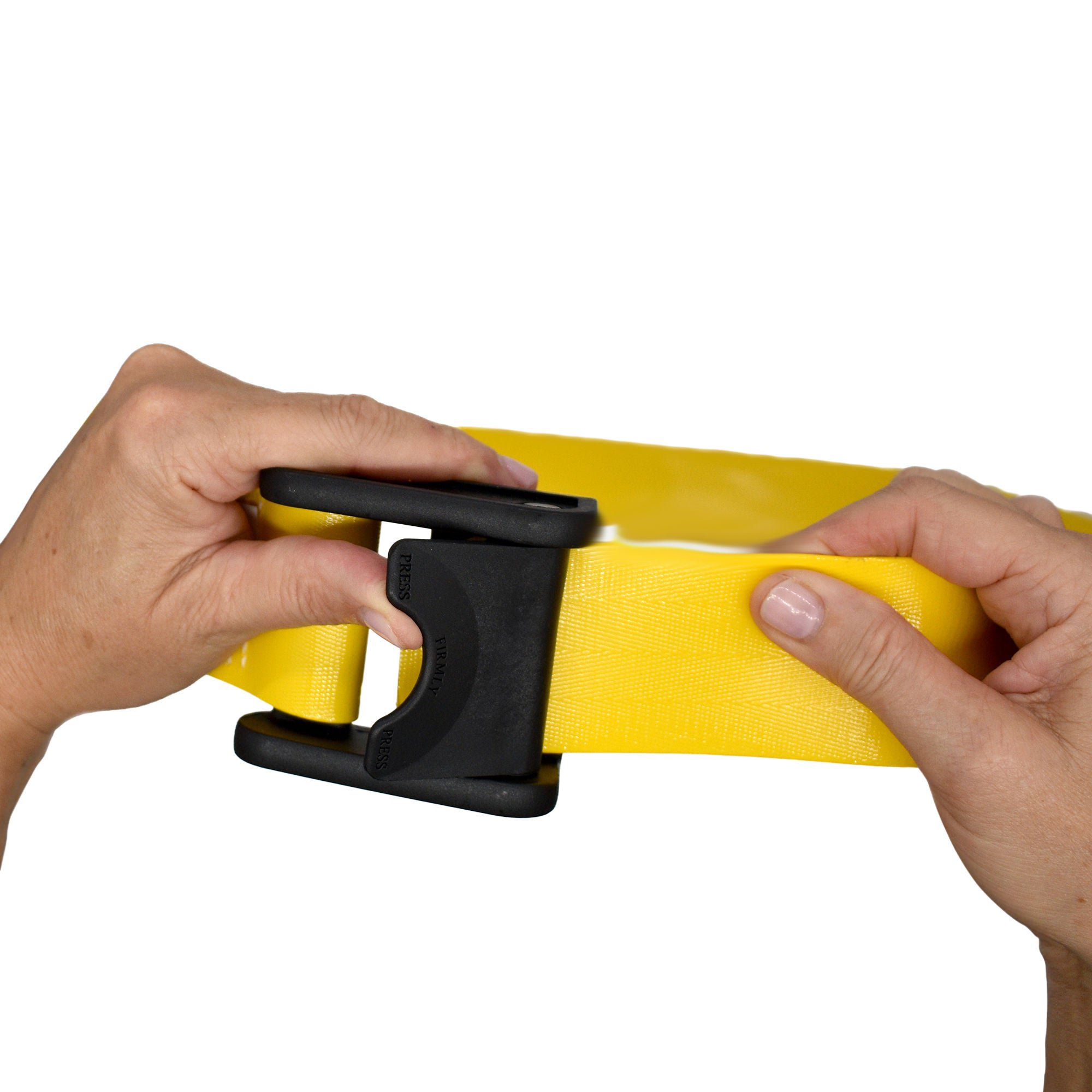 Tidi Products - 6546Y Gait Belt Posey® EZ Clean 60 Inch Length Yellow Polyurethane Coated Webbing