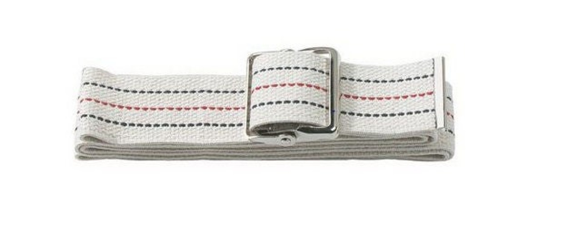 Prestige Medical - 621L-WHT Gait Belt 72 Inch Length White Cotton