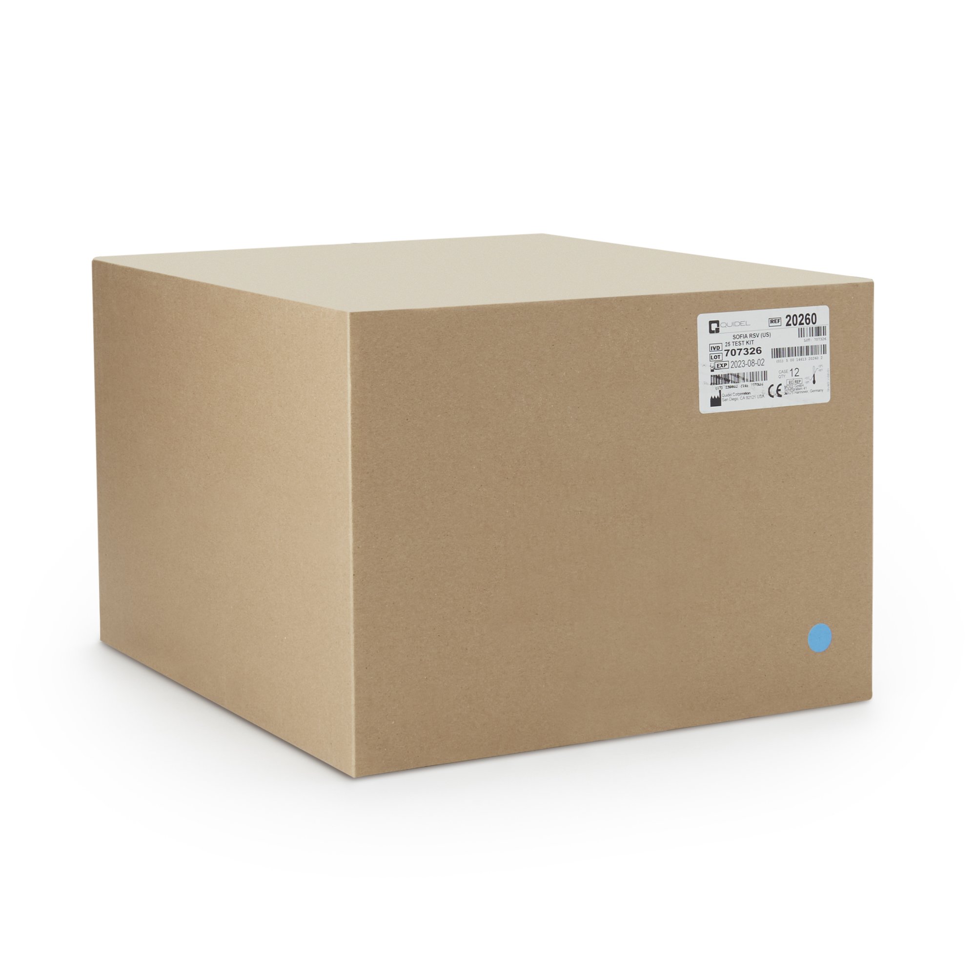Quidel - 20260 Sofia® RSV FIA Fluorescence Immunoassay (FIA) Respiratory Test Kit