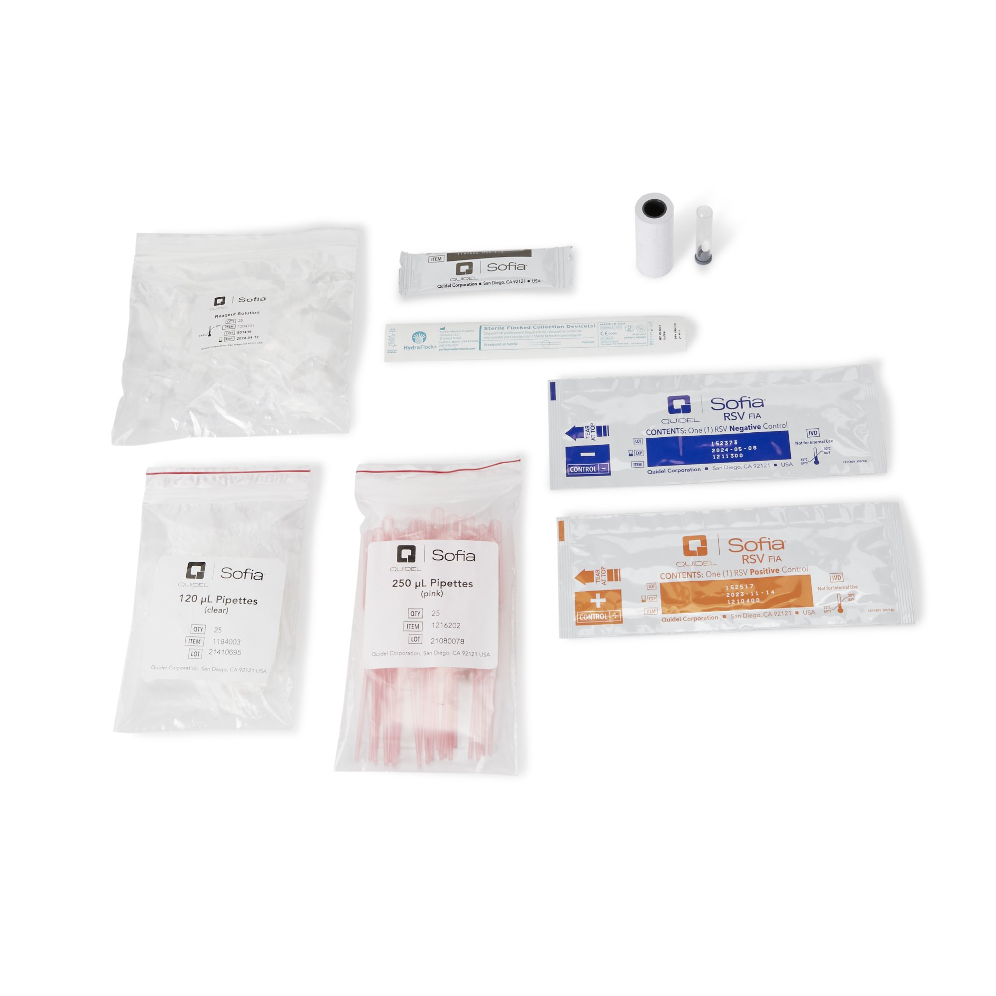 Quidel - 20260 Sofia® RSV FIA Fluorescence Immunoassay (FIA) Respiratory Test Kit