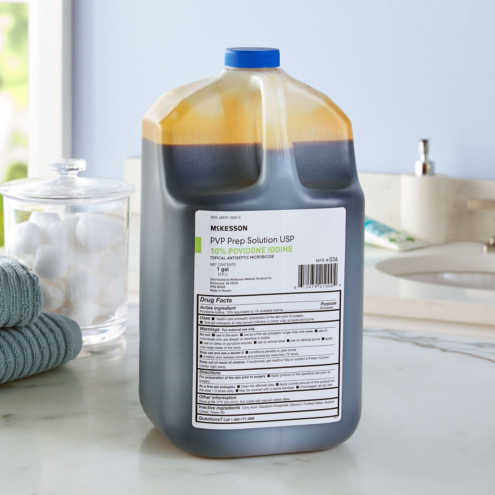 McKesson Brand - 036 McKesson Prep Solution 1 gal. Jug