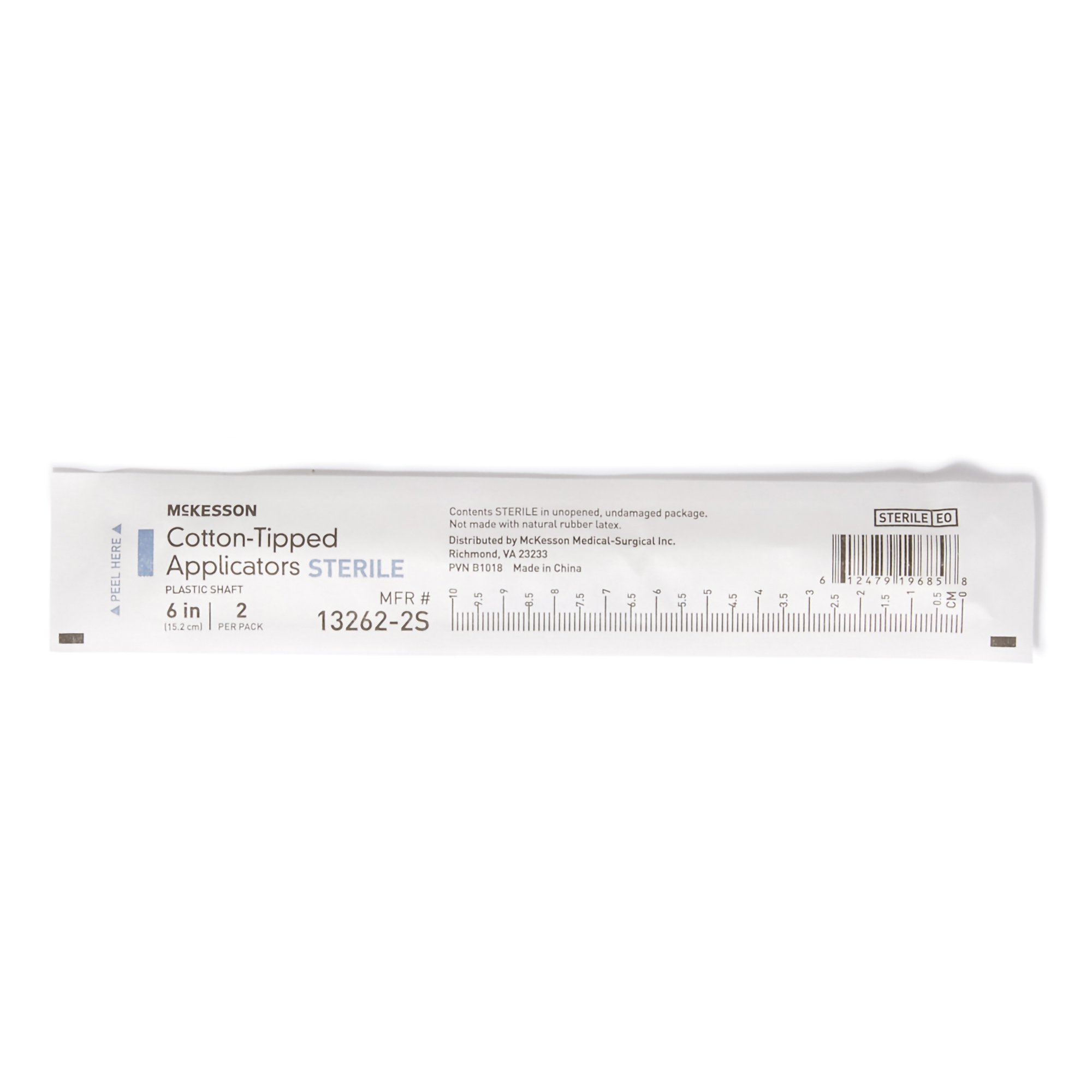 McKesson Brand 13262-2S - McKesson Swabstick, 6-Inch Length - 1/Pack, 100/Box, 1000/Case