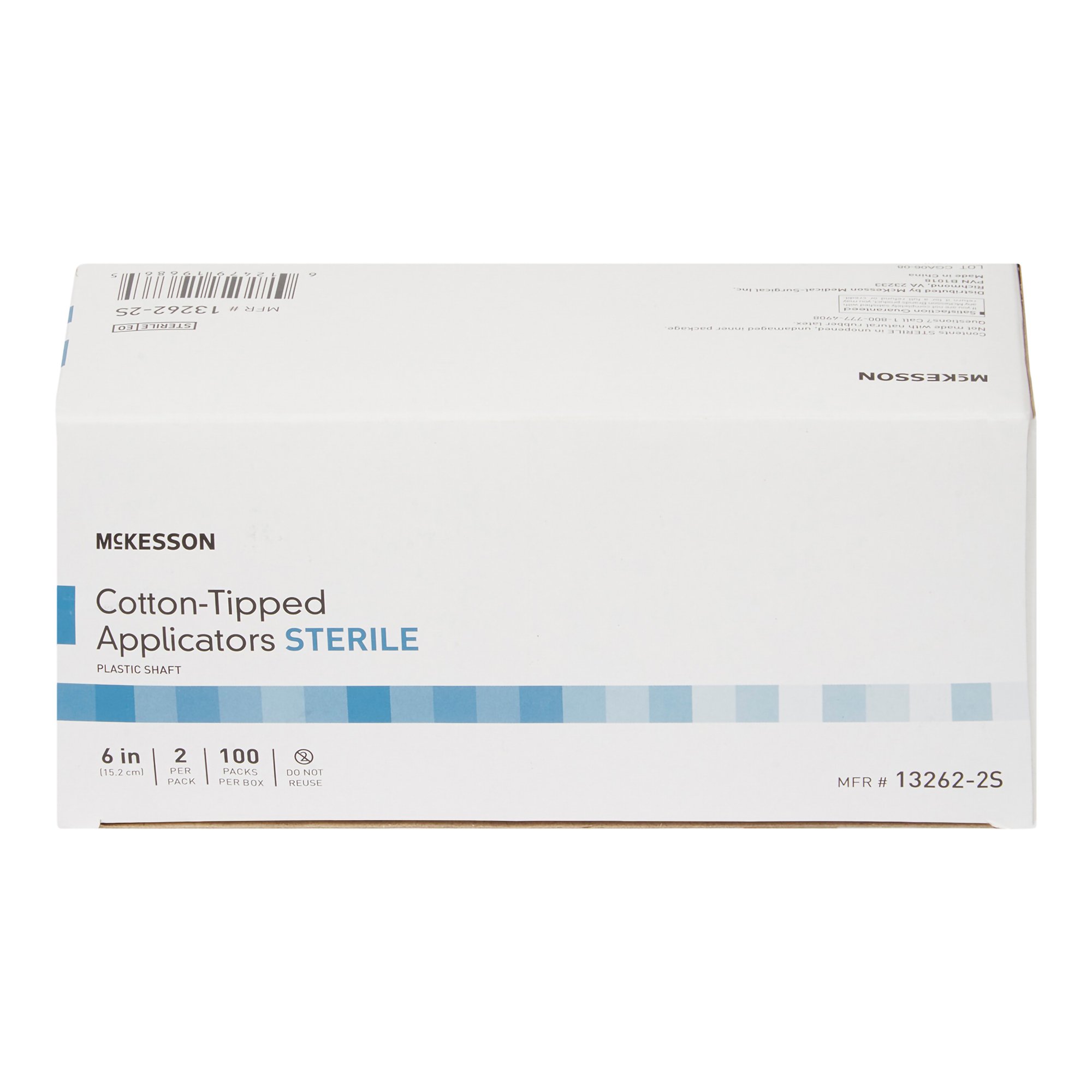 McKesson Brand 13262-2S - McKesson Swabstick, 6-Inch Length - 1/Pack, 100/Box, 1000/Case