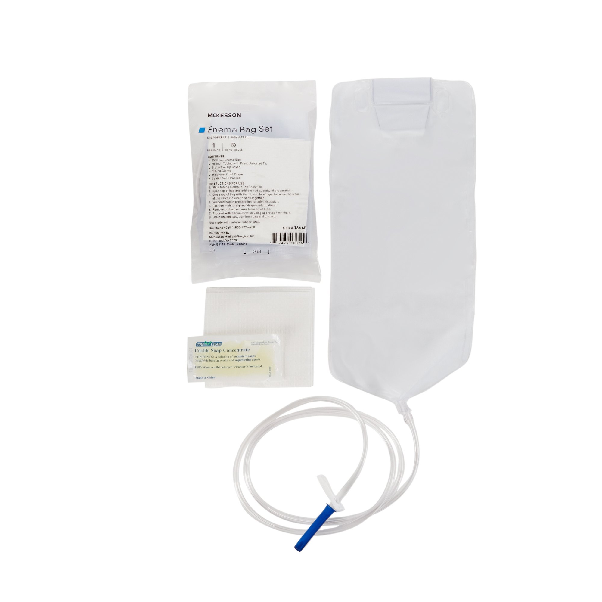 McKesson Brand - 16640 McKesson Enema Bag Set
