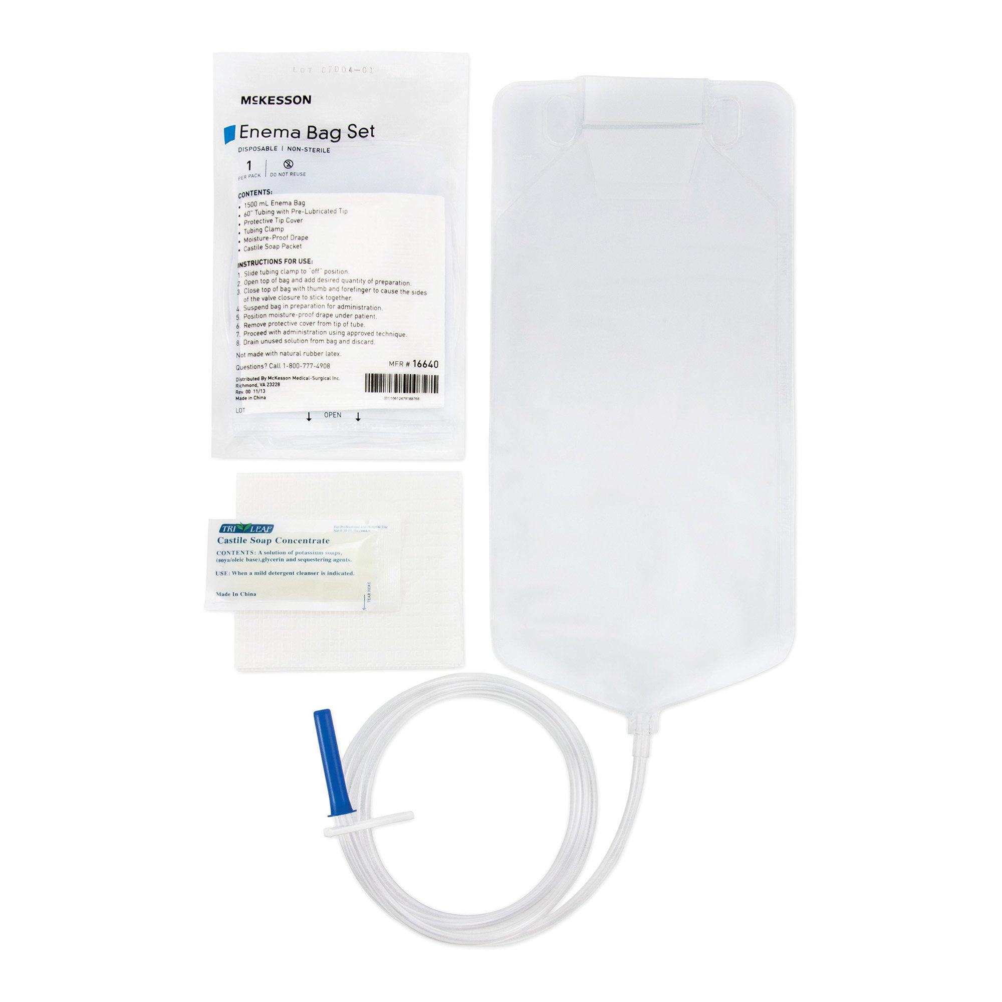McKesson Brand - 16640 McKesson Enema Bag Set