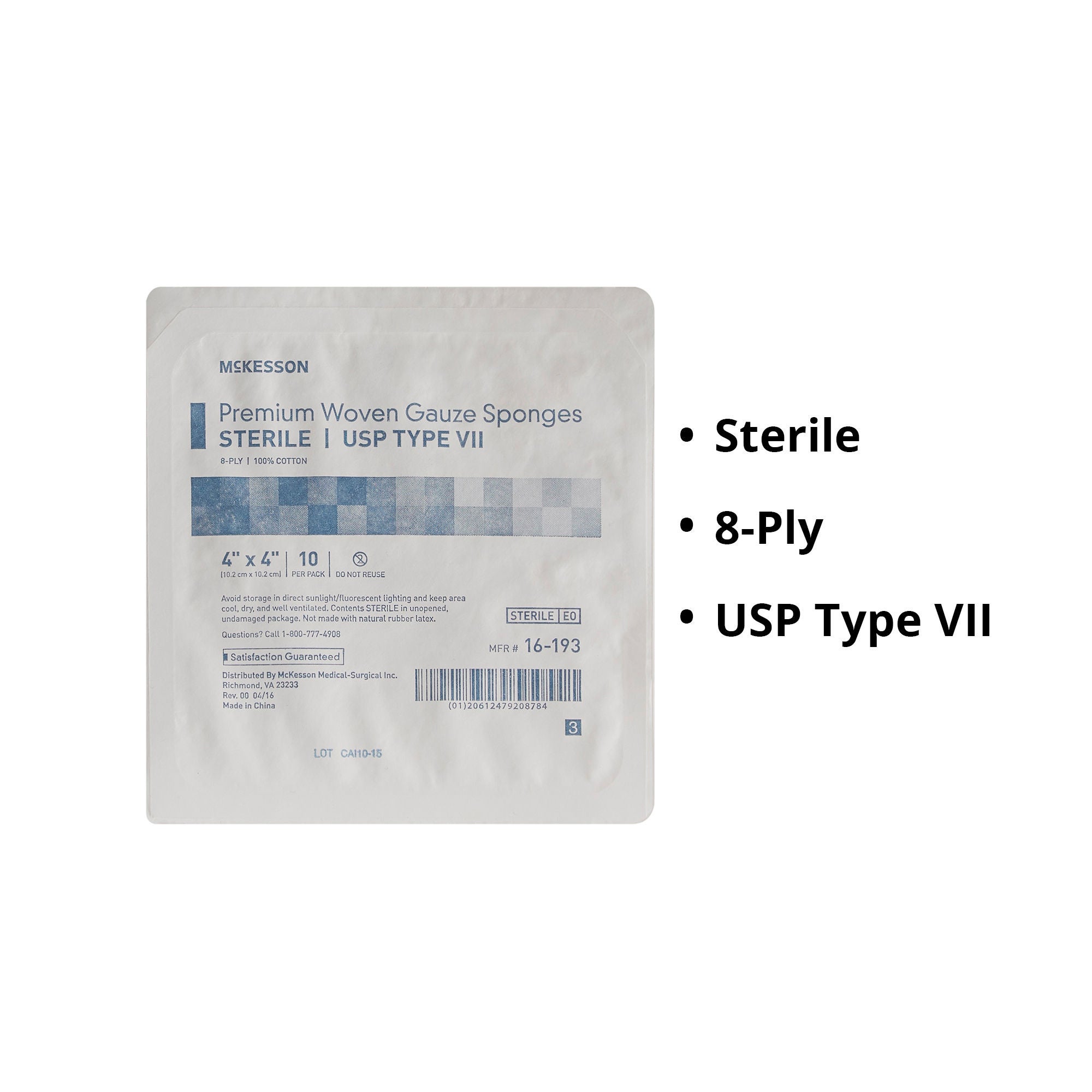 McKesson Gauze Sponge 16-193 by McKesson Brand