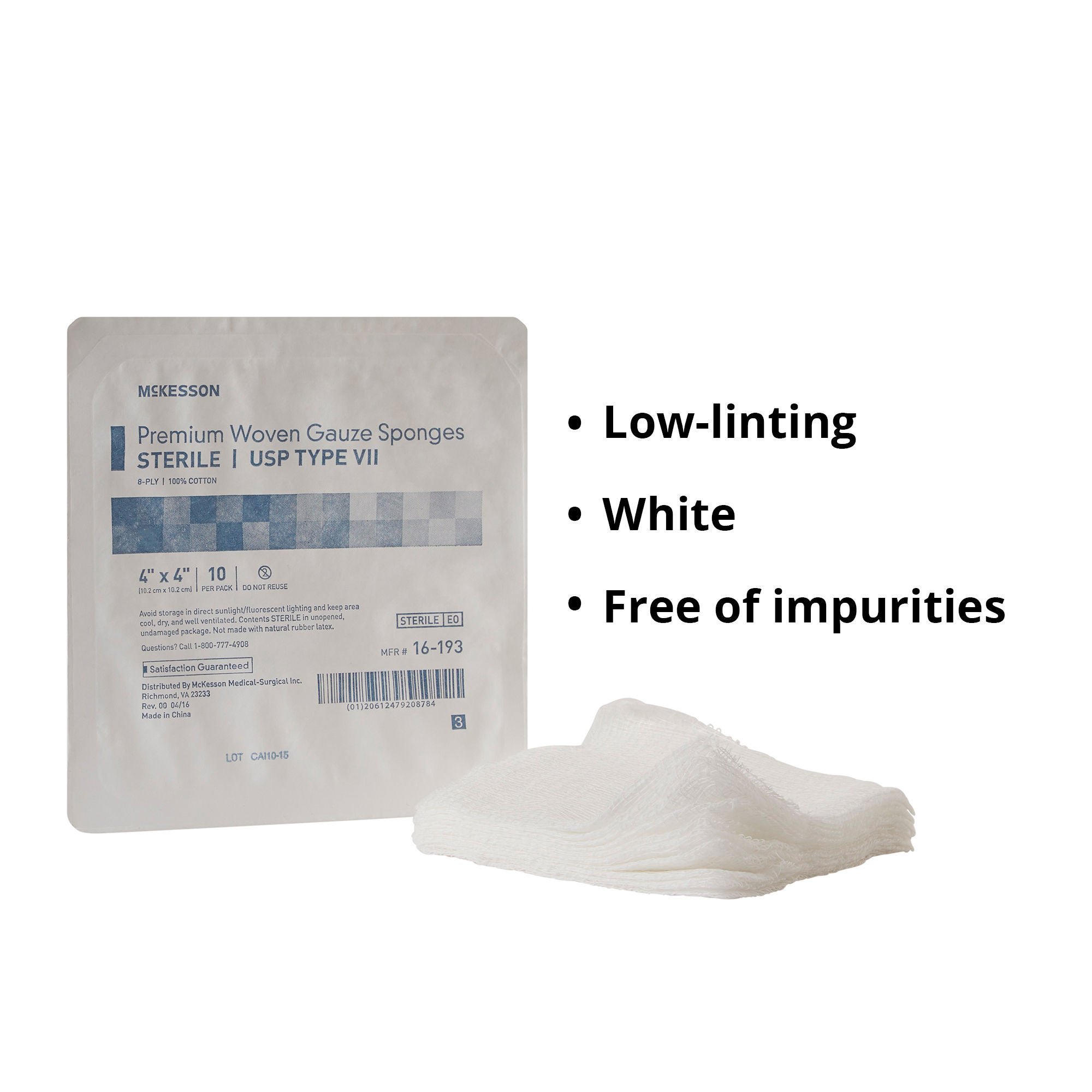 McKesson Gauze Sponge 16-193 by McKesson Brand