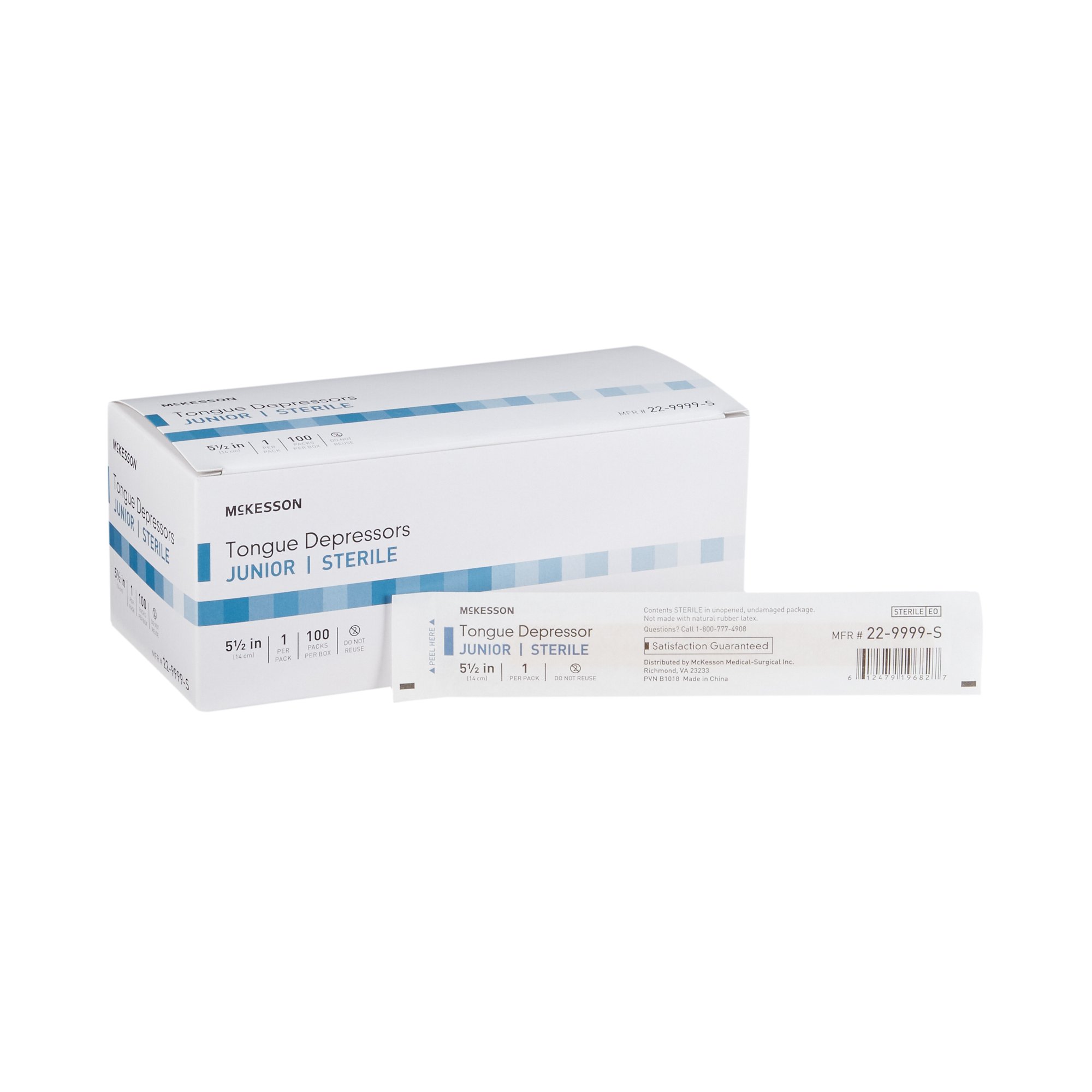McKesson Brand - 22-9999-S McKesson Tongue Depressor for Pediatric Use