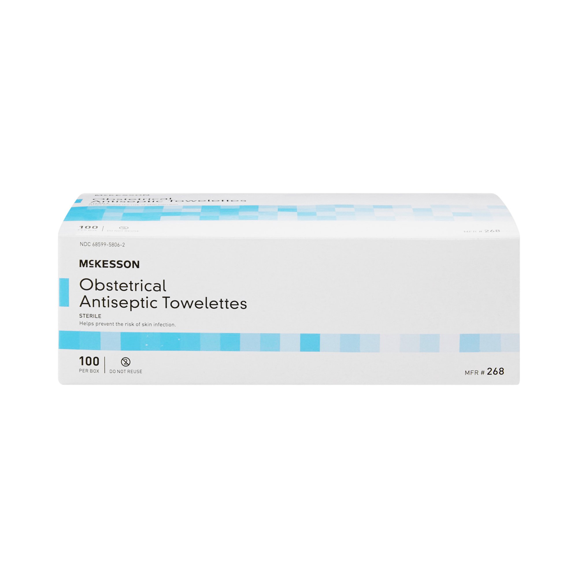 McKesson Brand - 268 McKesson Obstetrical Antiseptic Skin Wipes