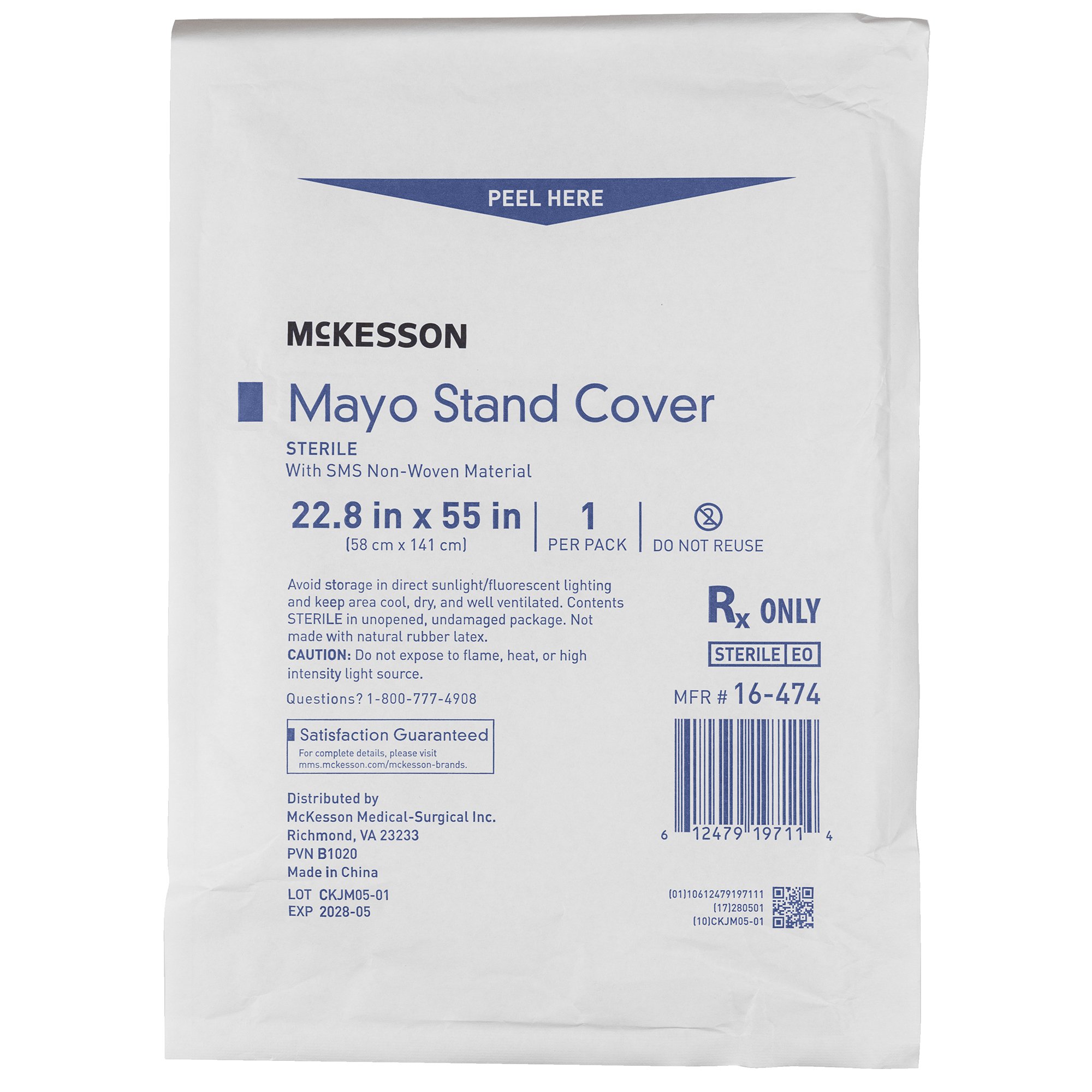 McKesson Brand - 16-474 McKesson Mayo Stand Cover