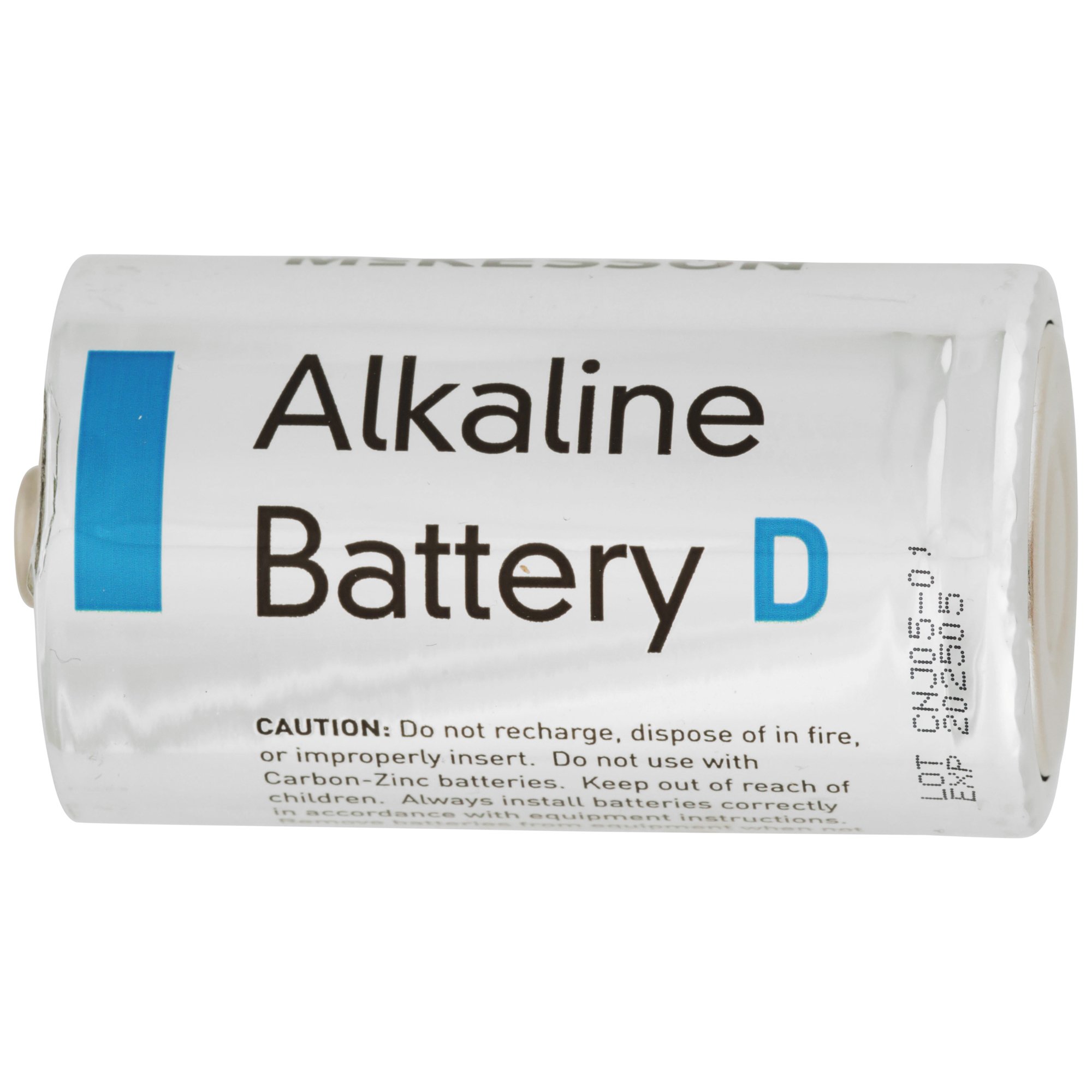McKesson Brand 4858 - McKesson Alkaline Battery, D Cell - 1/Each, 24/Box, 144/Case