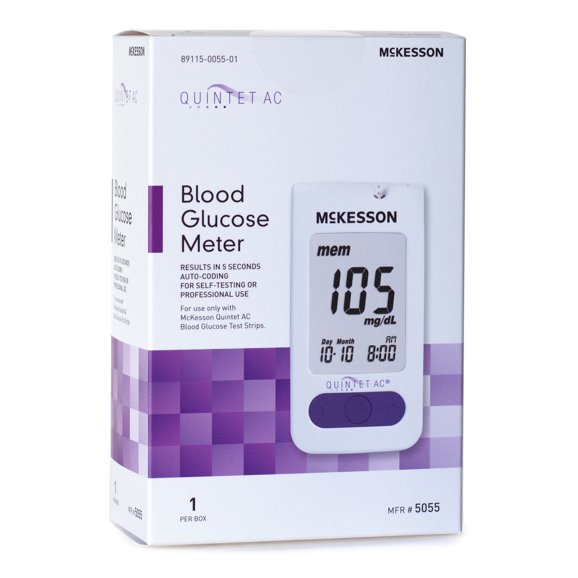 McKesson Brand - 5055 Quintet AC® Blood Glucose Monitoring System