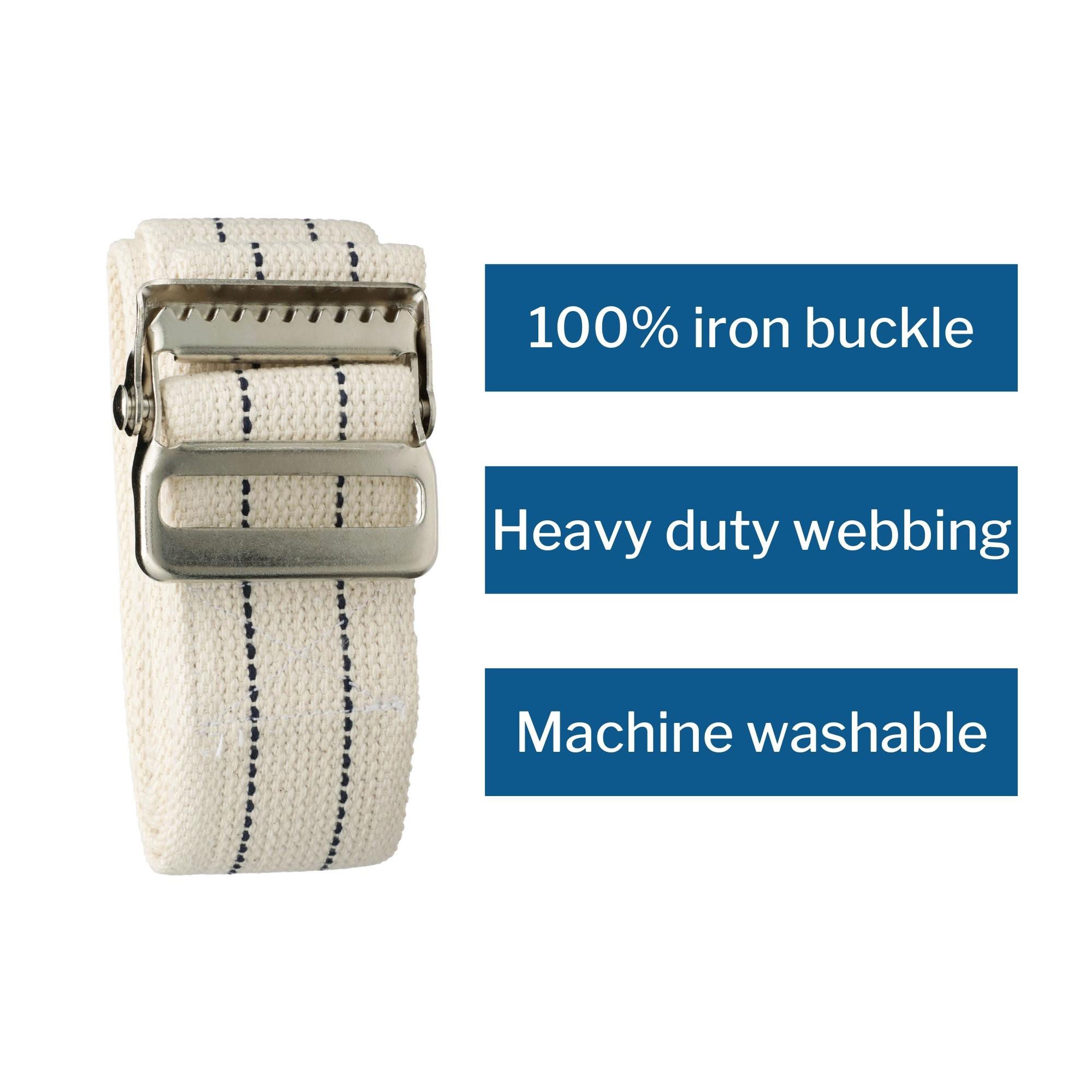 McKesson Brand - 856 McKesson White Gait Belt