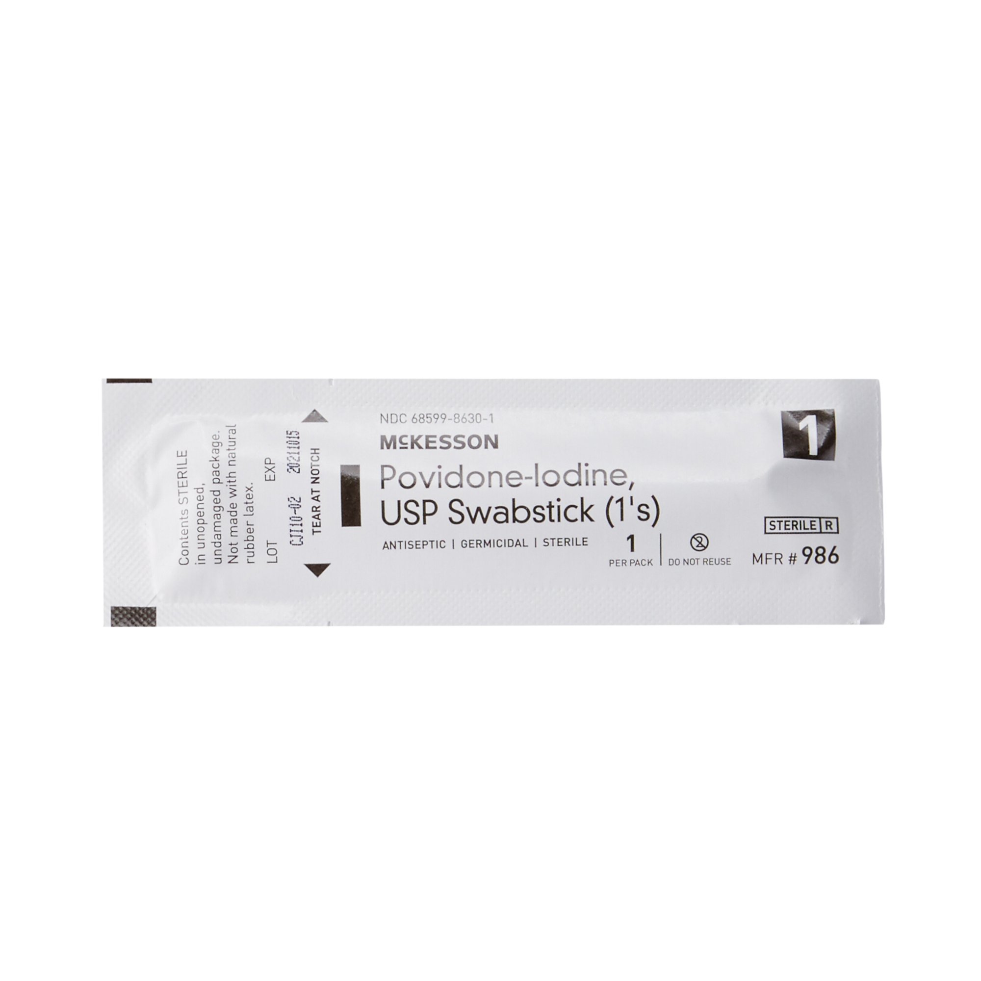 McKesson Impregnated Swabstick 986 by McKesson Brand