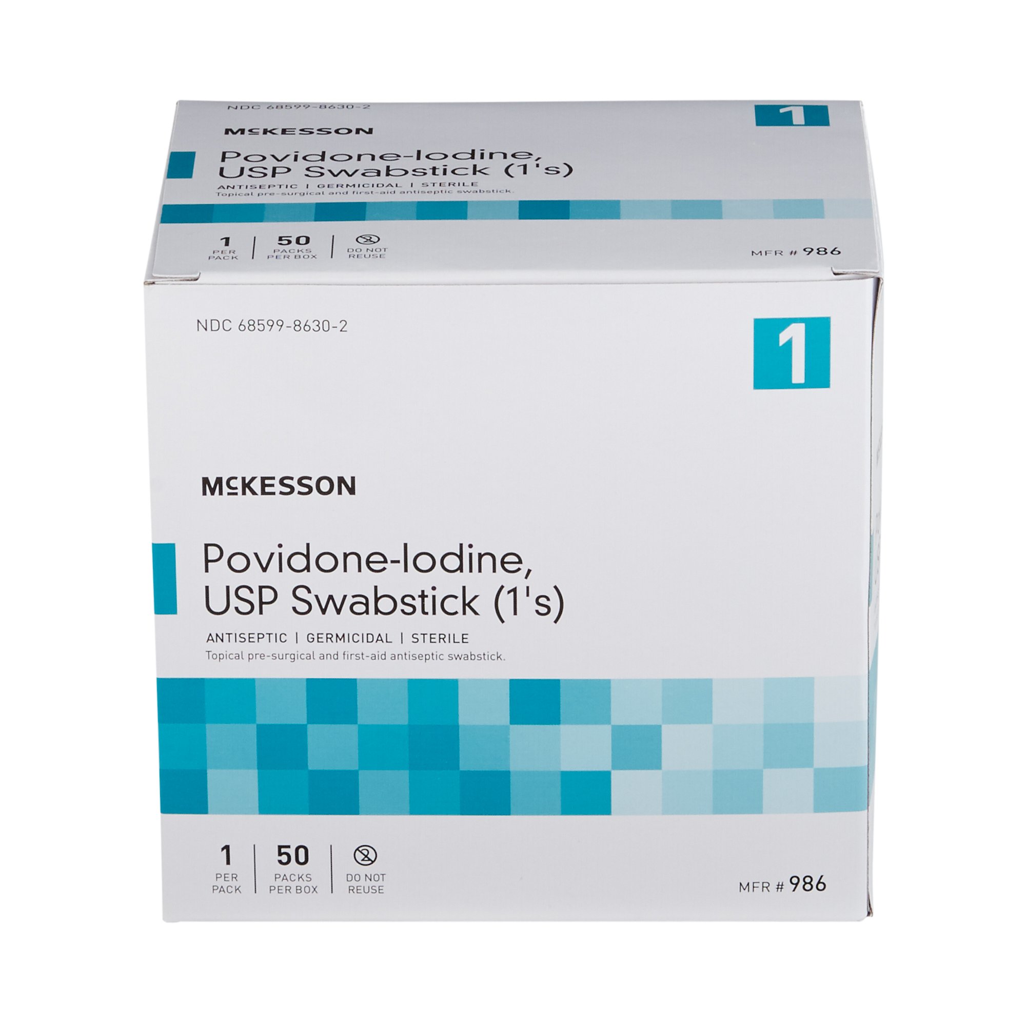 McKesson Impregnated Swabstick 986 by McKesson Brand
