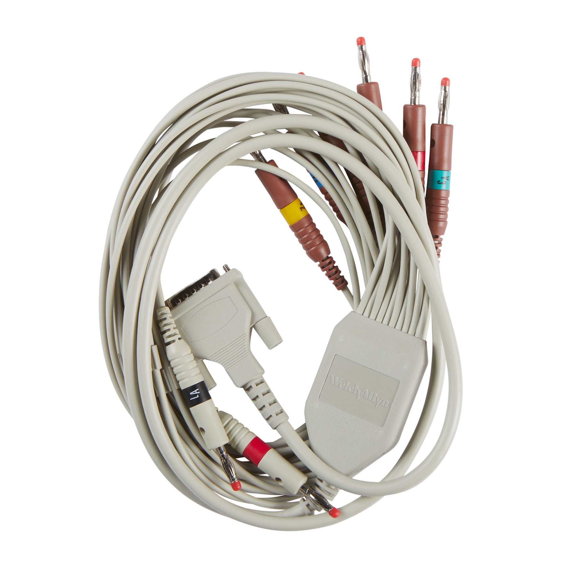 Welch Allyn - 719653 Diagnostic Patient Cable CP 150™ 10-Lead, AHA, Banana For Electrocardiograph Machine