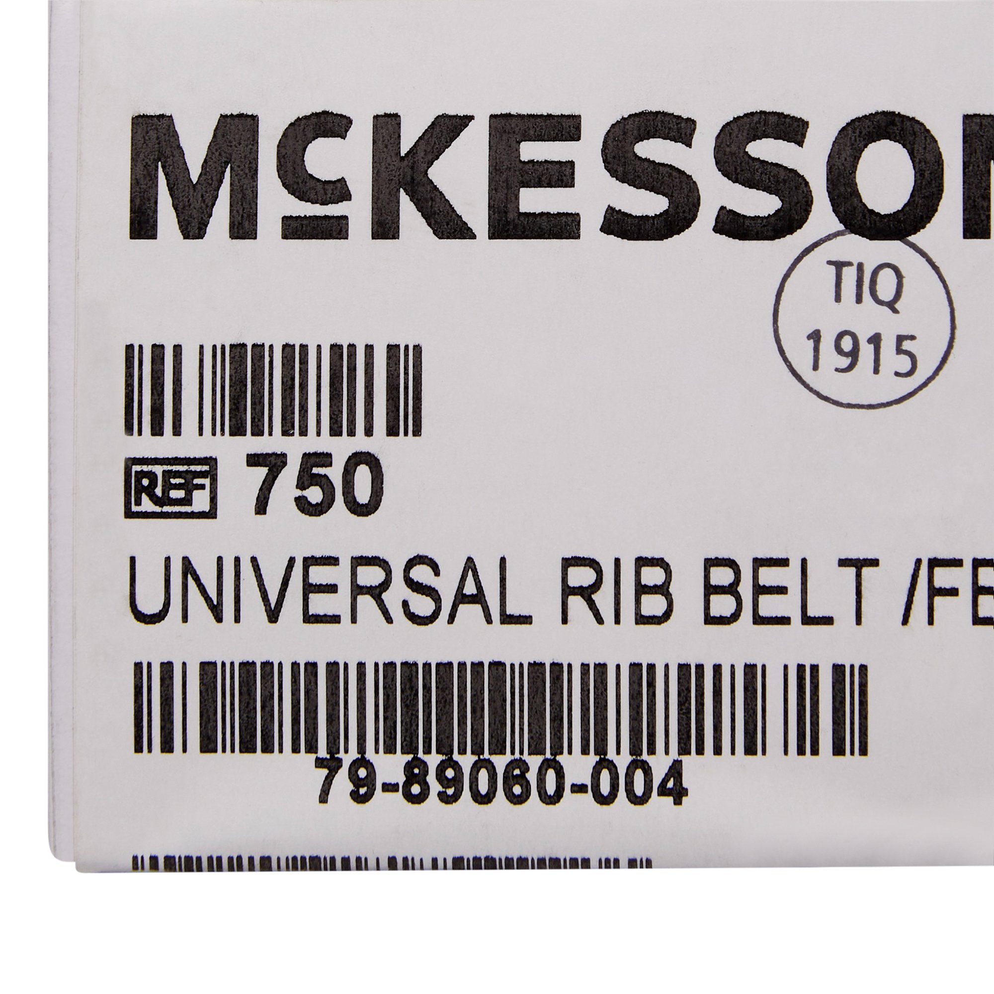 McKesson Brand 750 - McKesson Rib Belt, One Size Fits Most Women - 1/Each